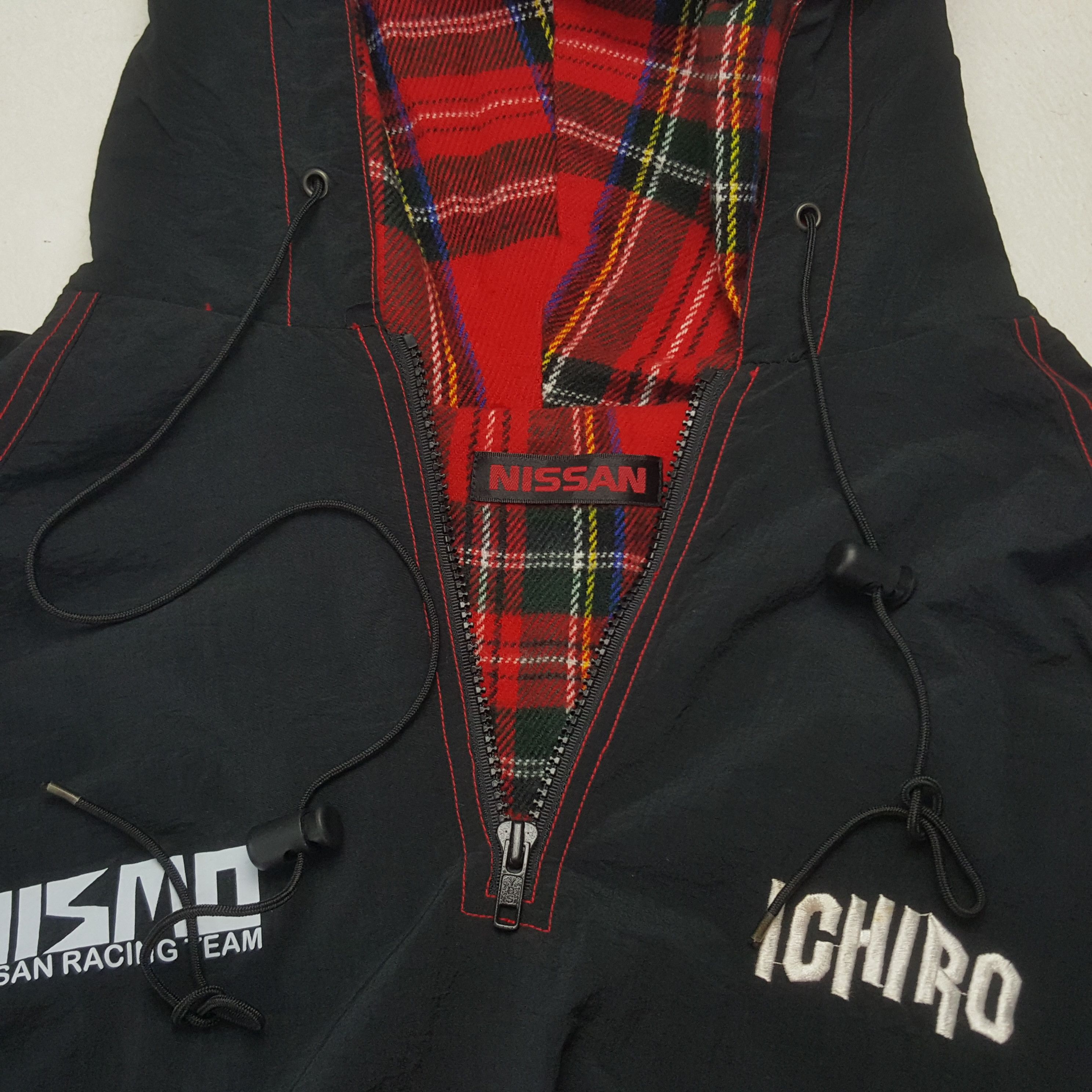 Japanese Brand × Vintage Vintage Nissan Ichiro Custom Windbreaker Jacket Hoodie Size US XXL / EU 58 / 5 - 5 Thumbnail