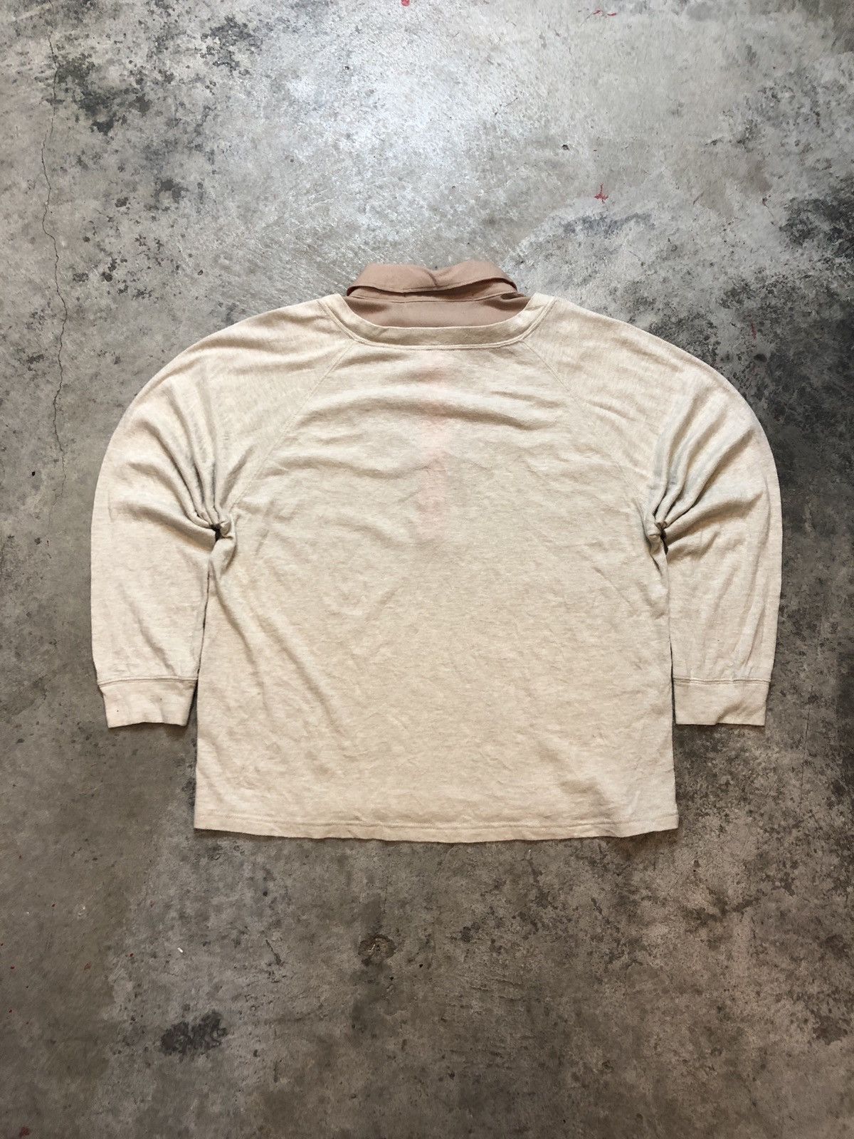 Issey Miyake × Japanese Brand × mercibeaucoup 💥DELETESOON💥Mercibeaucoup Long Sleeve Collar Tee Size US M / EU 48-50 / 2 - 3 Thumbnail
