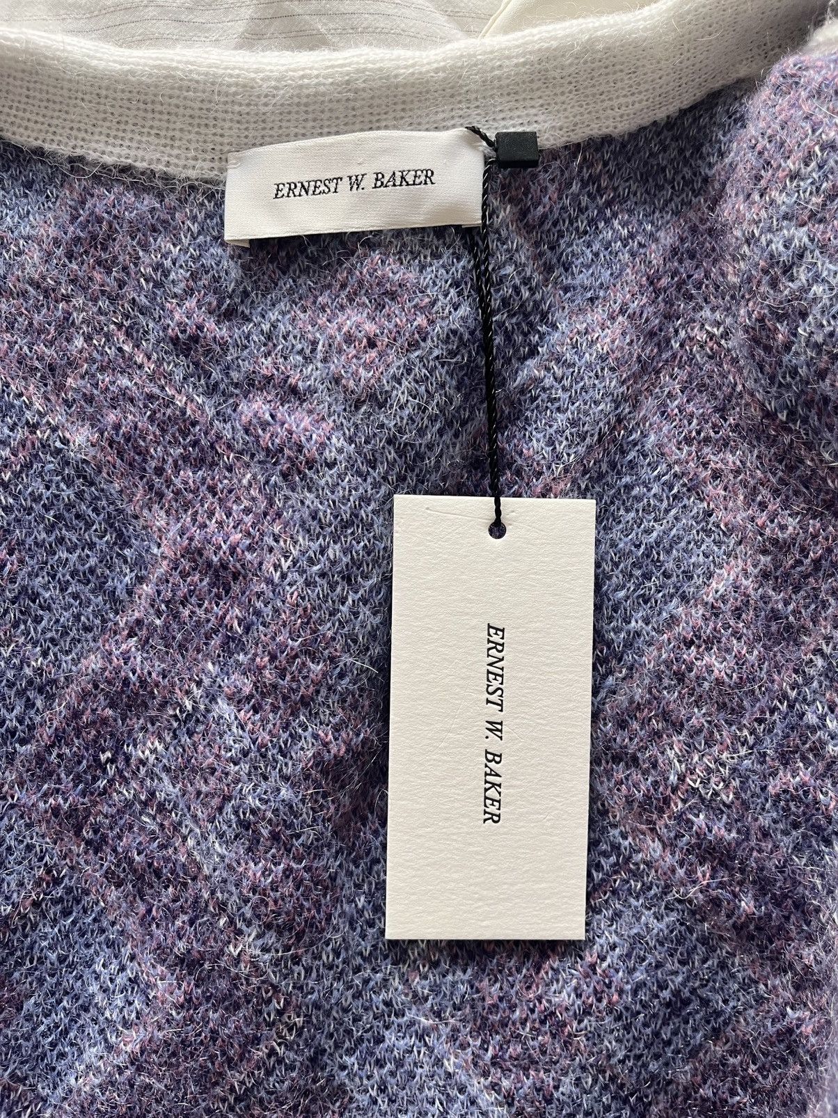 Ernest W. Baker Purple knit cardigan Size US S / EU 44-46 / 1 - 5 Thumbnail