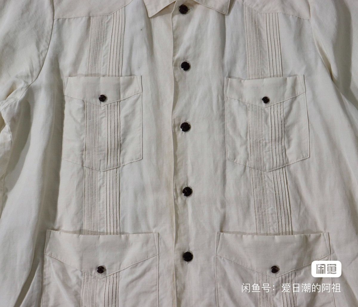 Visvim Visvim Social Club Shirt （Silk/Hemp） Size US L / EU 52-54 / 3 - 3 Thumbnail
