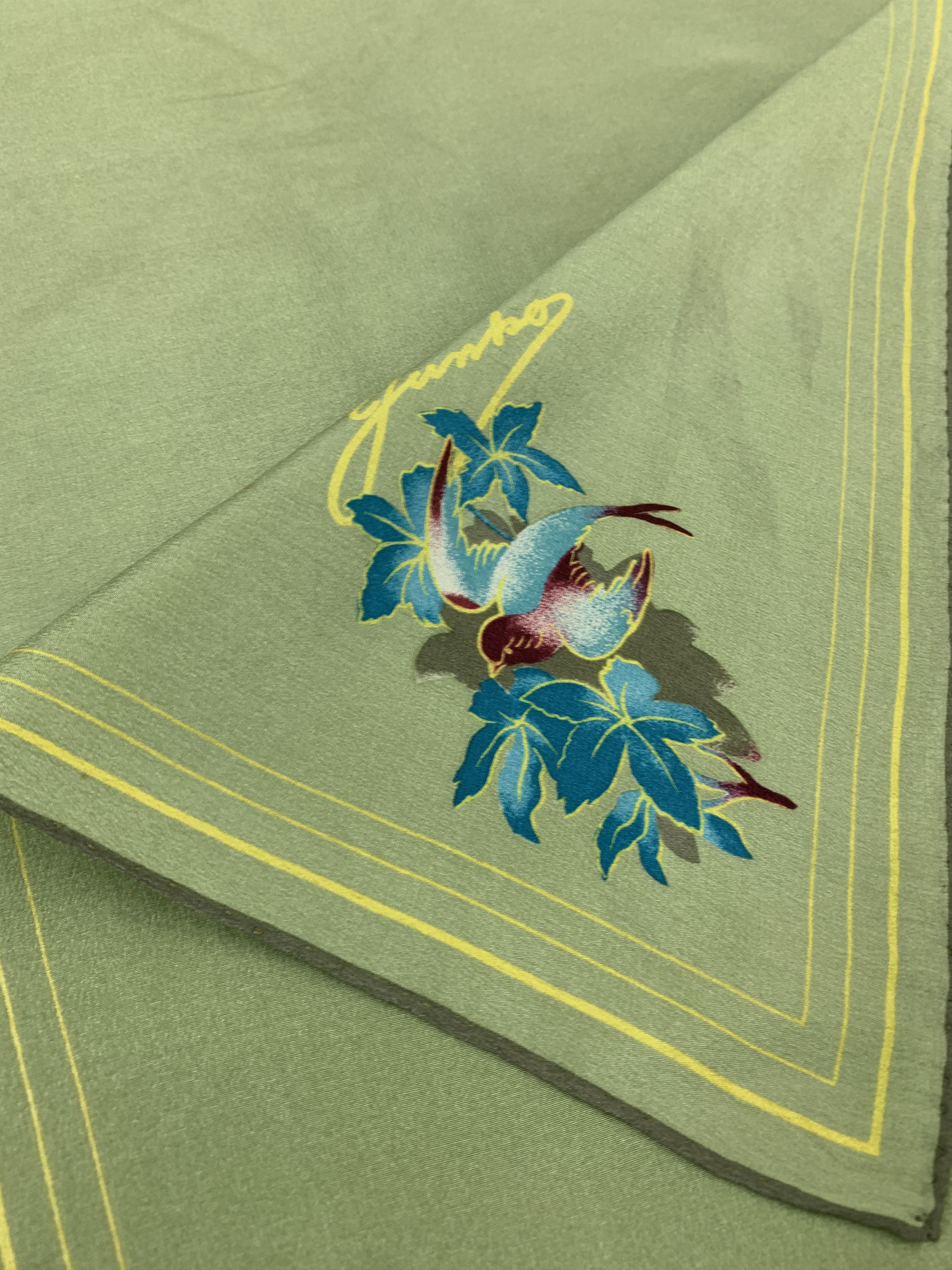 Japanese Brand × Vintage Vintage Junko Silk Scarf Neckwear - SCA2135 Size ONE SIZE - 5 Thumbnail