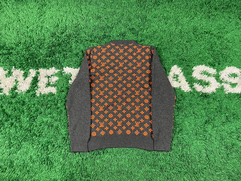 Louis Vuitton Louis Vuitton Old Flower Full Print Sweater Size US M / EU 48-50 / 2 - 2 Thumbnail
