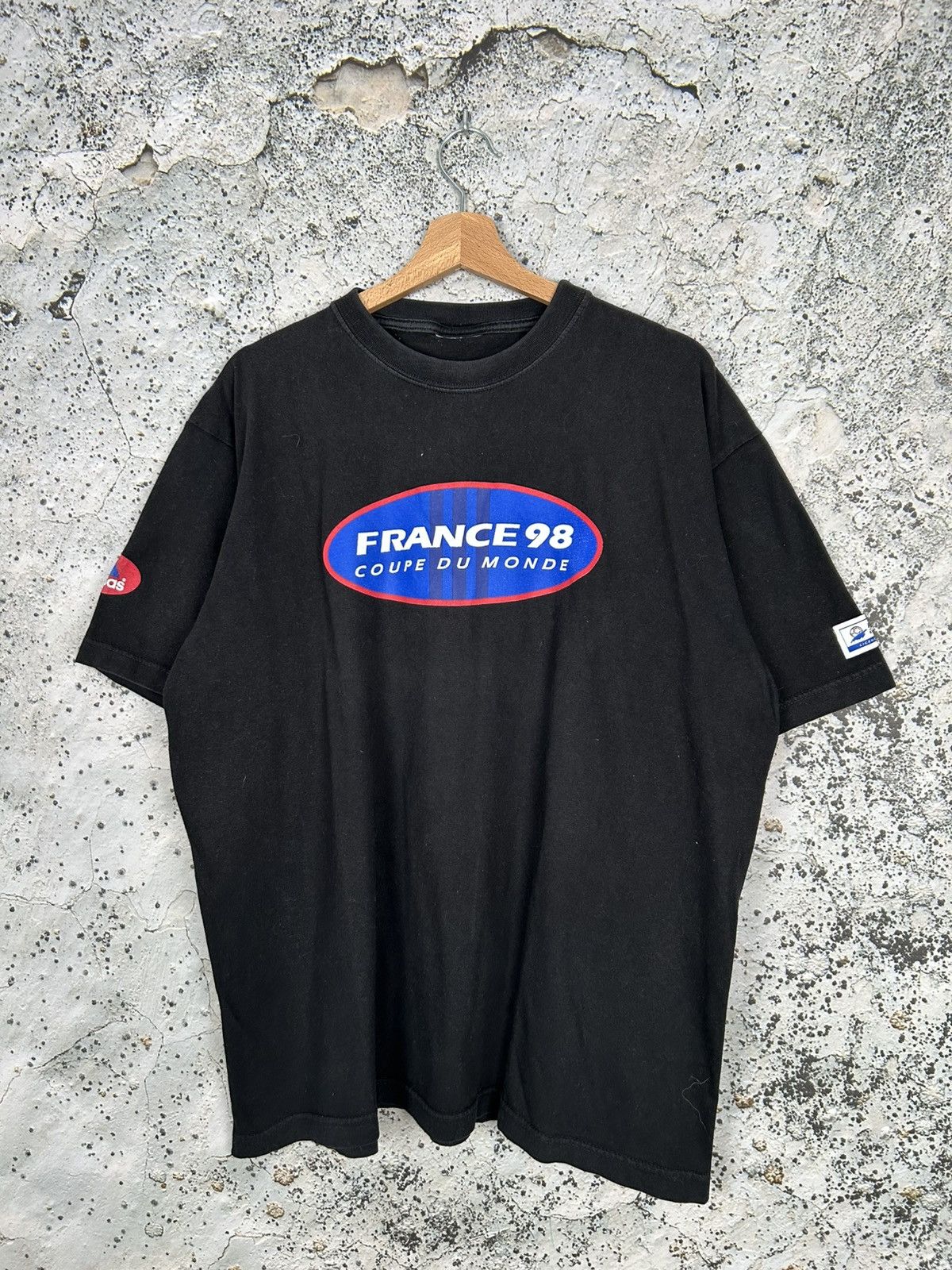 Vintage Vintage France 1998 World Cup Soccer Football Tee Graphic Size US XL / EU 56 / 4 - 1 Thumbnail