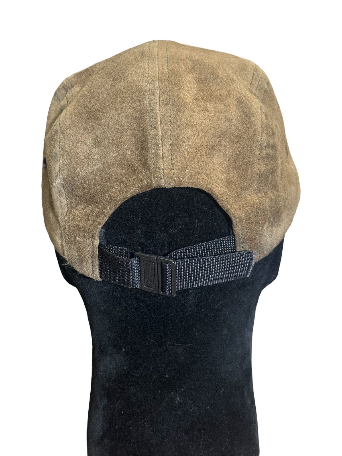 Supreme Supreme Suede Camp Cap Olive Green Size ONE SIZE - 6 Thumbnail