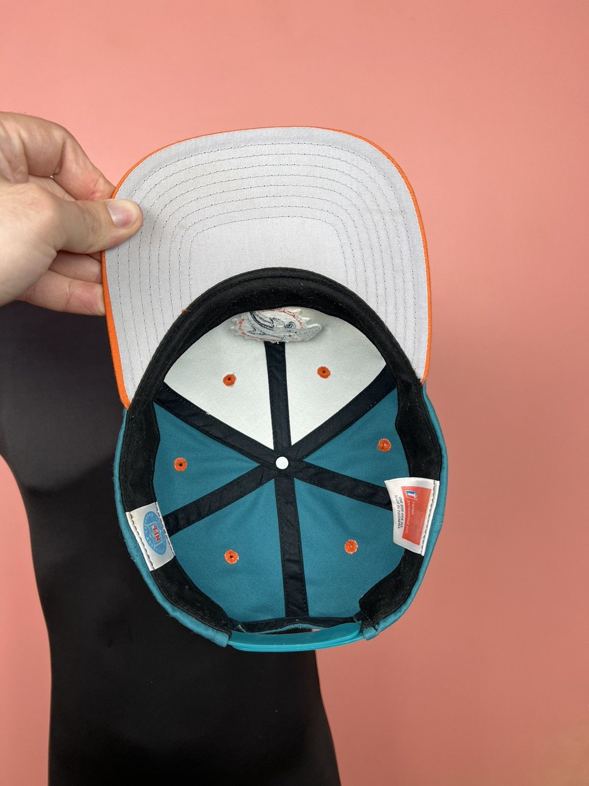 NFL Miami Dolphins vintage rare cap NFL streetwear Size ONE SIZE - 8 Thumbnail