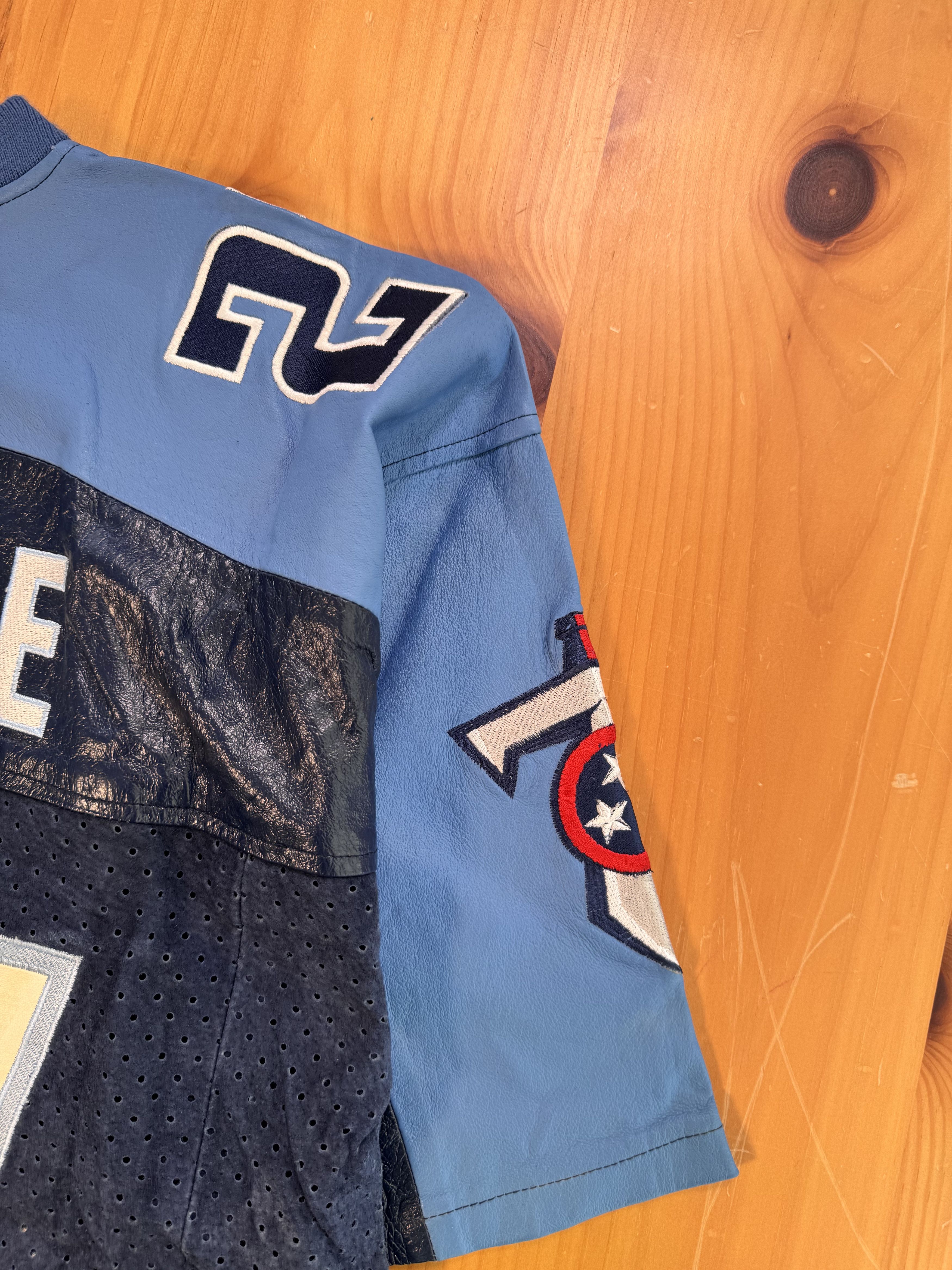 Jeff Hamilton OG Vintage Jeff Hamilton Titans Jersey Leather Size US S / EU 44-46 / 1 - 12 Thumbnail