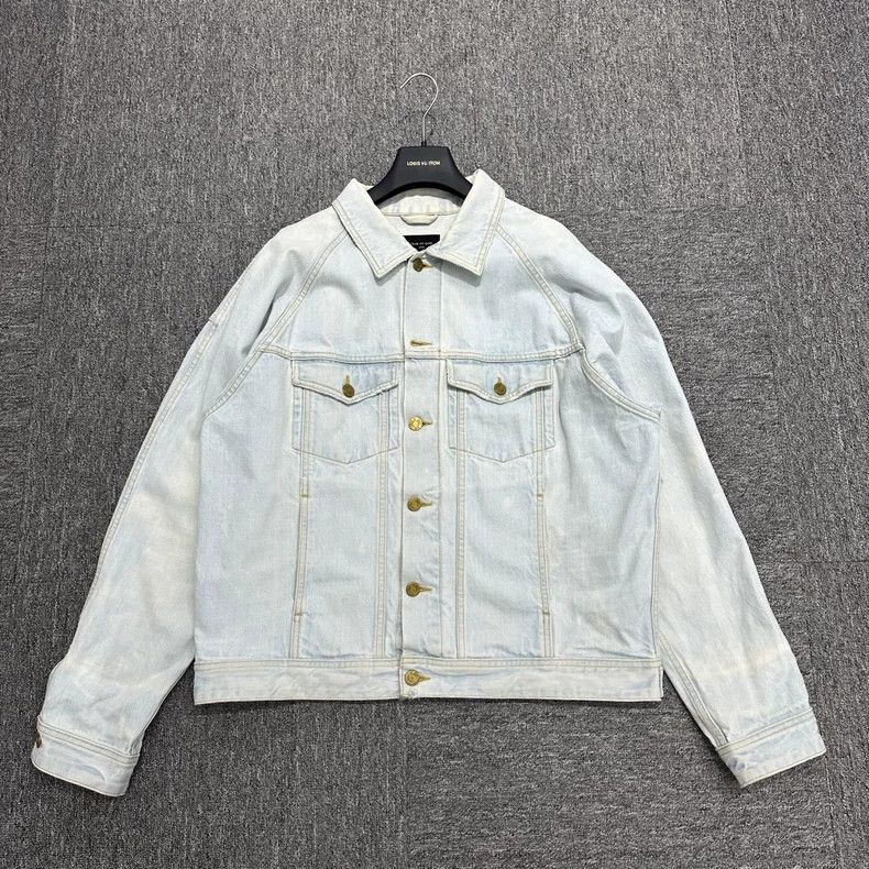 Fear of God Fear Of God 5th Light Wash Denim Jacket - dmc Size US L / EU 52-54 / 3 - 1 Thumbnail