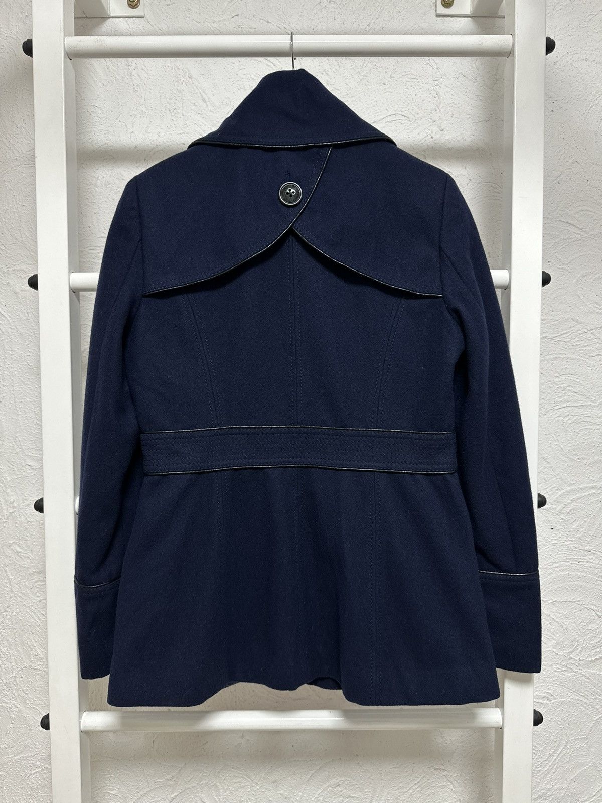 Miss Sixty Miss Sixty Women’s Double-Breasted Coat M Blue Y2K Hysteric Size M / US 6-8 / IT 42-44 - 4 Thumbnail