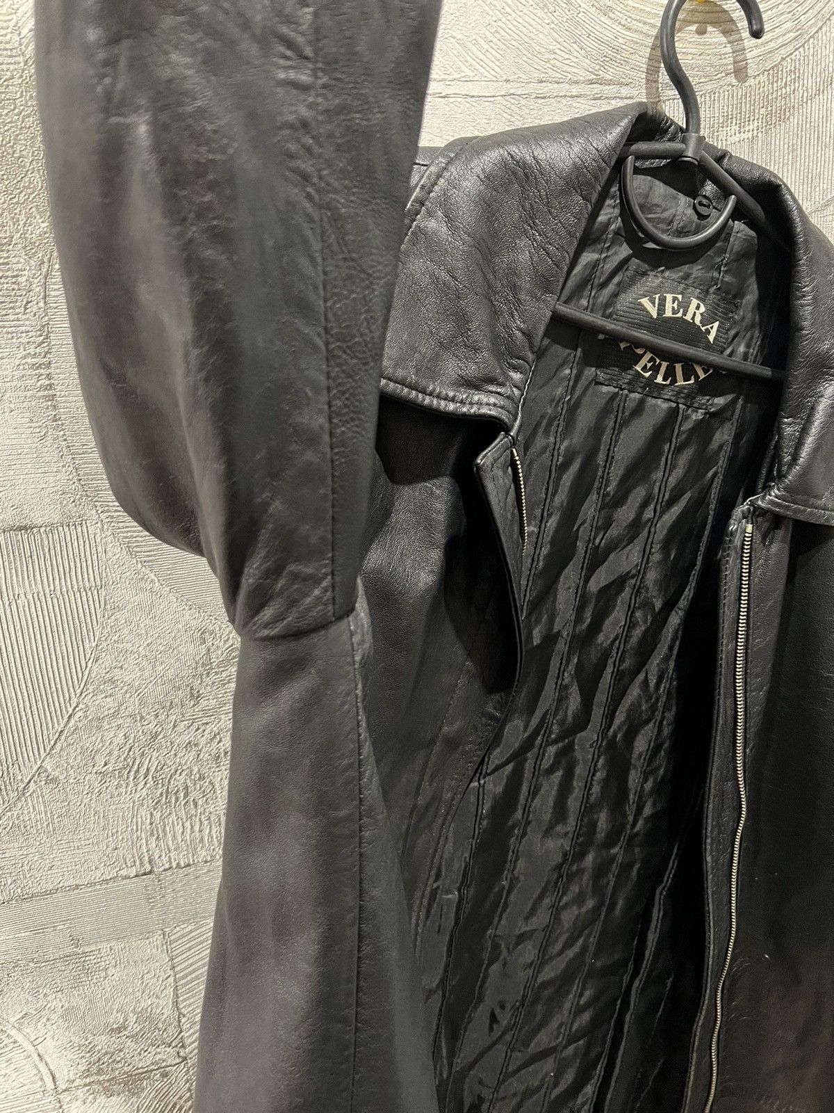 Genuine Leather × Vera Pelle Vera Pelle Real Leather Vintage Jacket Italy Soft Size US M / EU 48-50 / 2 - 15 Thumbnail