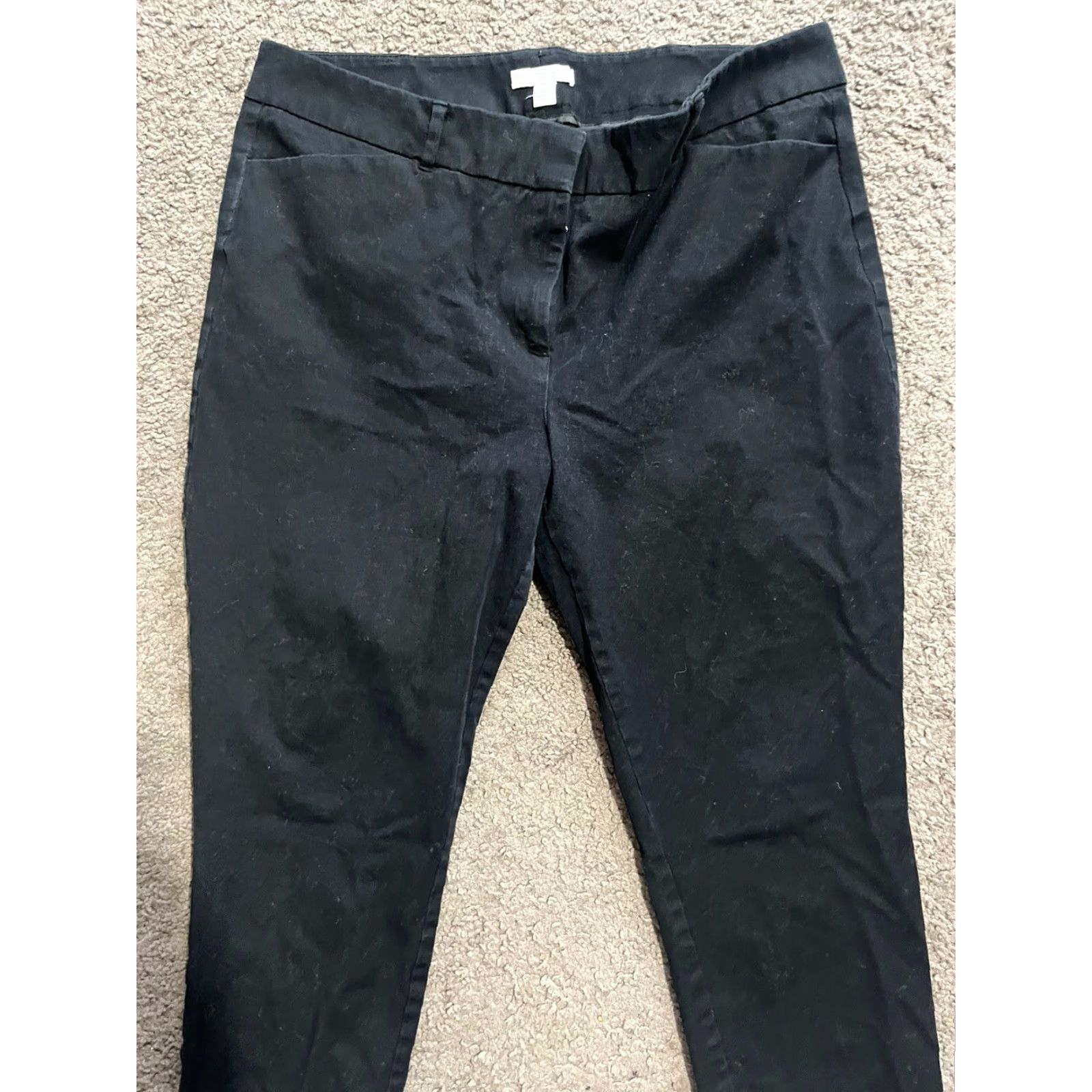 Avenue 7th Avenue Design Studio NY & Co. Pants Womens Black Dress Pants Ankle Crop Size 16 Size 38" / US 16 / IT 52 - 2 Thumbnail