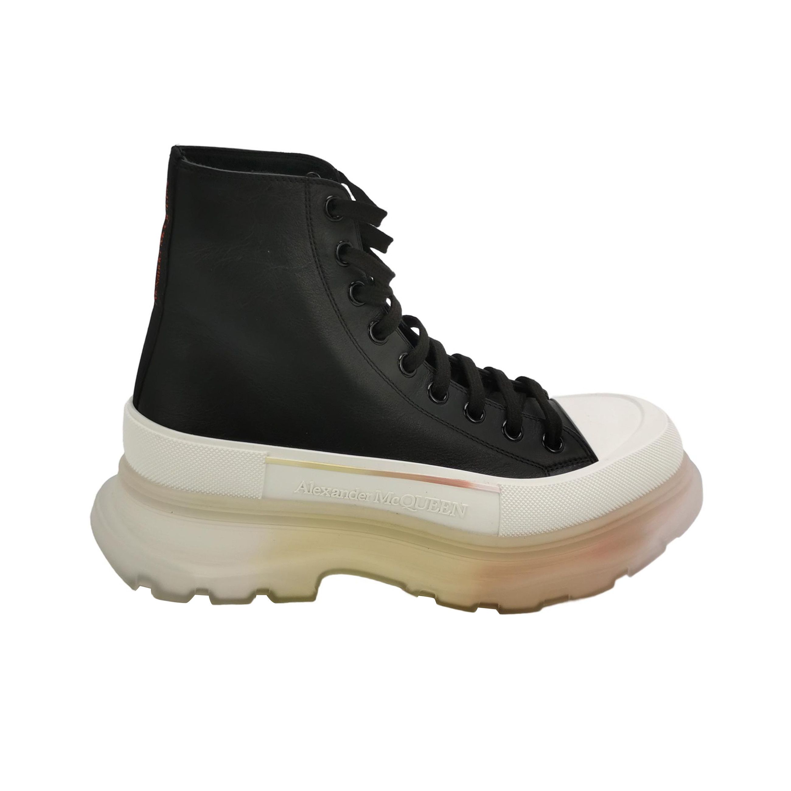 Alexander McQueen Alexander McQueen Tread Slick Leather Boots Size 41 Size US 8 / EU 41 - 1 Thumbnail