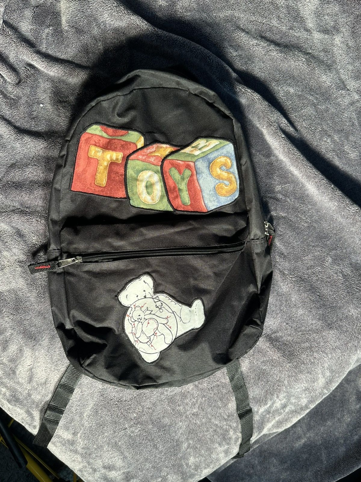 Vintage up-cycled bear backpack Size ONE SIZE - 1 Preview