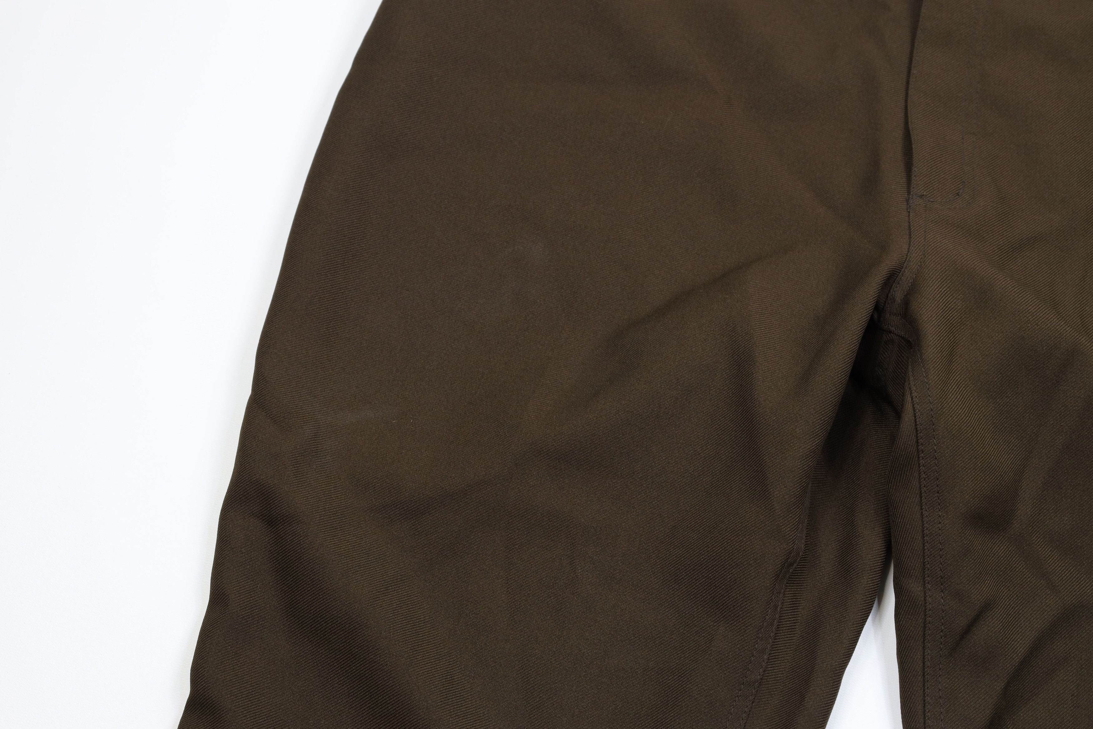 Vintage Vintage 90s Streetwear Wide Leg Chino Pants Brown Polyester Size US 44 / EU 60 - 5 Thumbnail