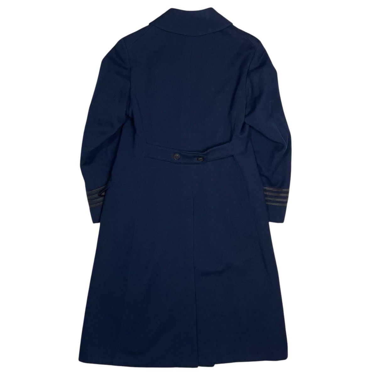 Vintage 1920s Swedish Army Lieutanant Overcoat - Medium Size US M / EU 48-50 / 2 - 3 Thumbnail