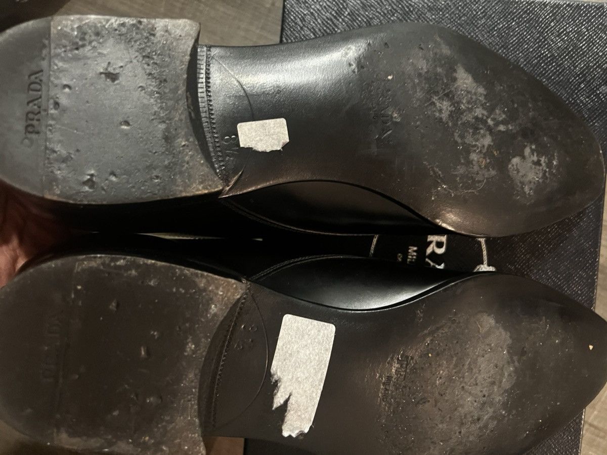 Prada Mens Black Prada Dress Shoe Size US 8.5 / EU 41-42 - 12 Thumbnail