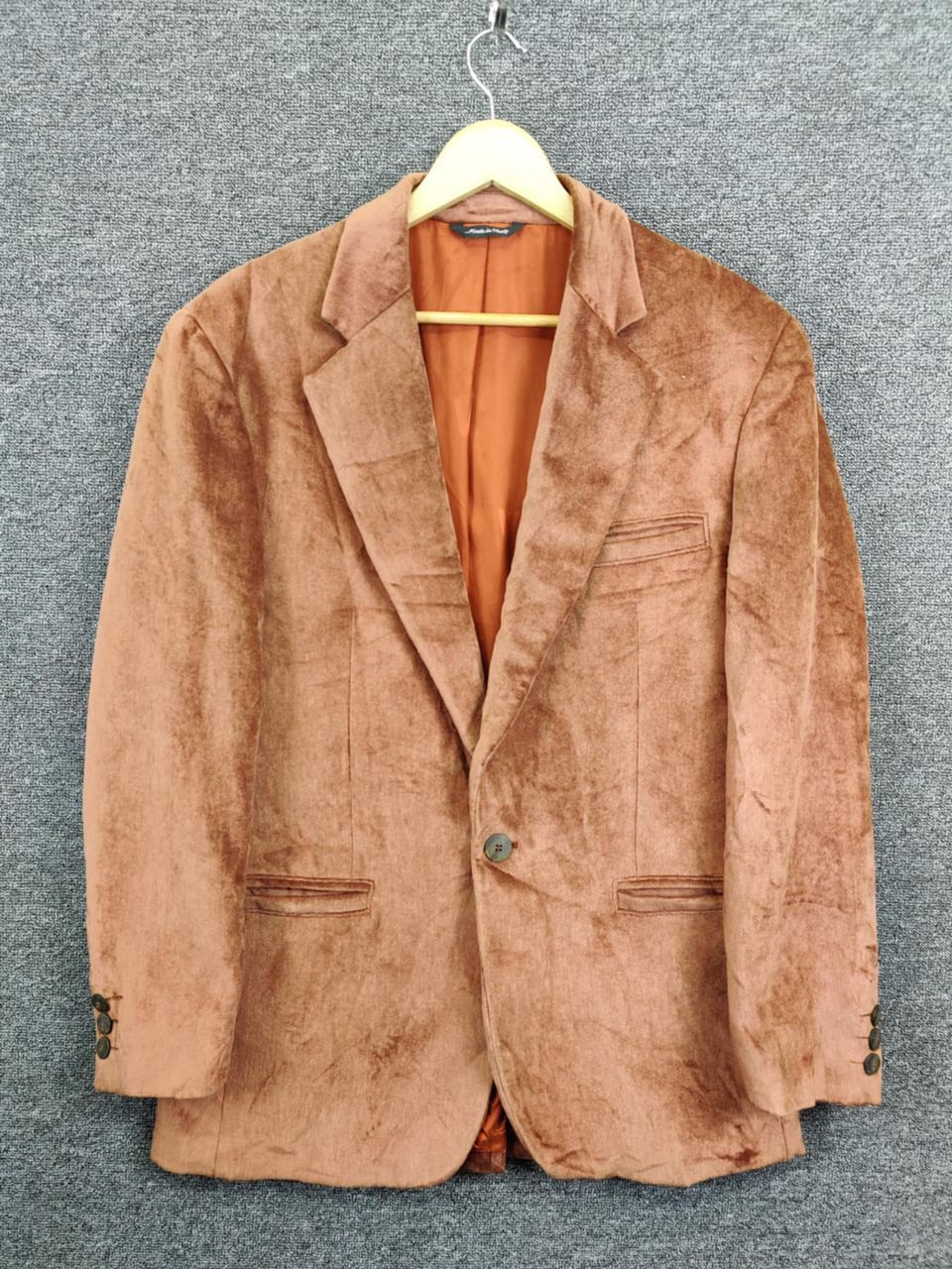 Versace Jeans Couture Nice ❗ Versace Jeans Couture Velvet Single Breasted Blazer Size US M / EU 48-50 / 2 - 1 Thumbnail