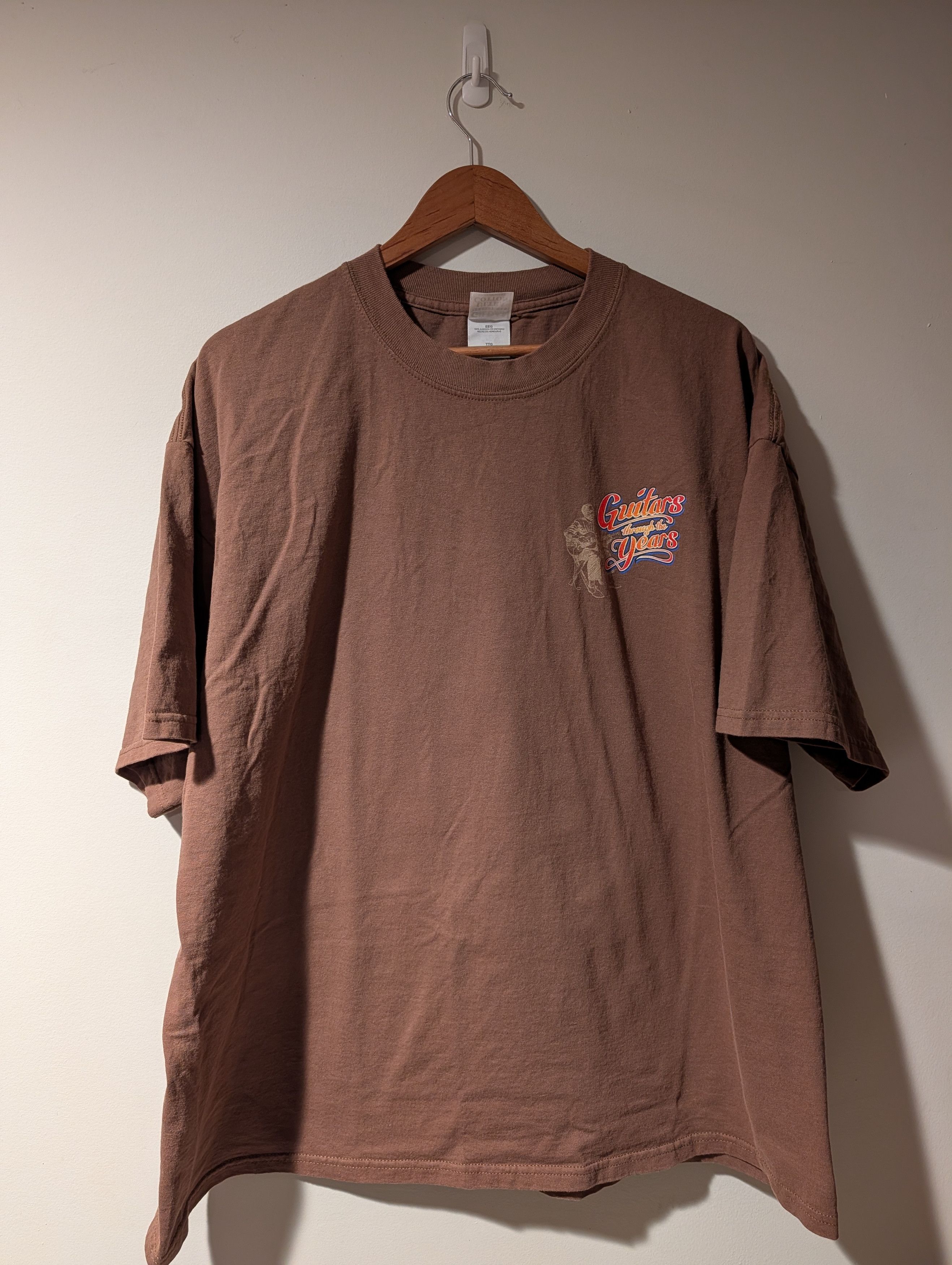 Band Tees Vtg Guitars Through the Years Graphic T-Shirt XXL Music Size US XXL / EU 58 / 5 - 8 Thumbnail