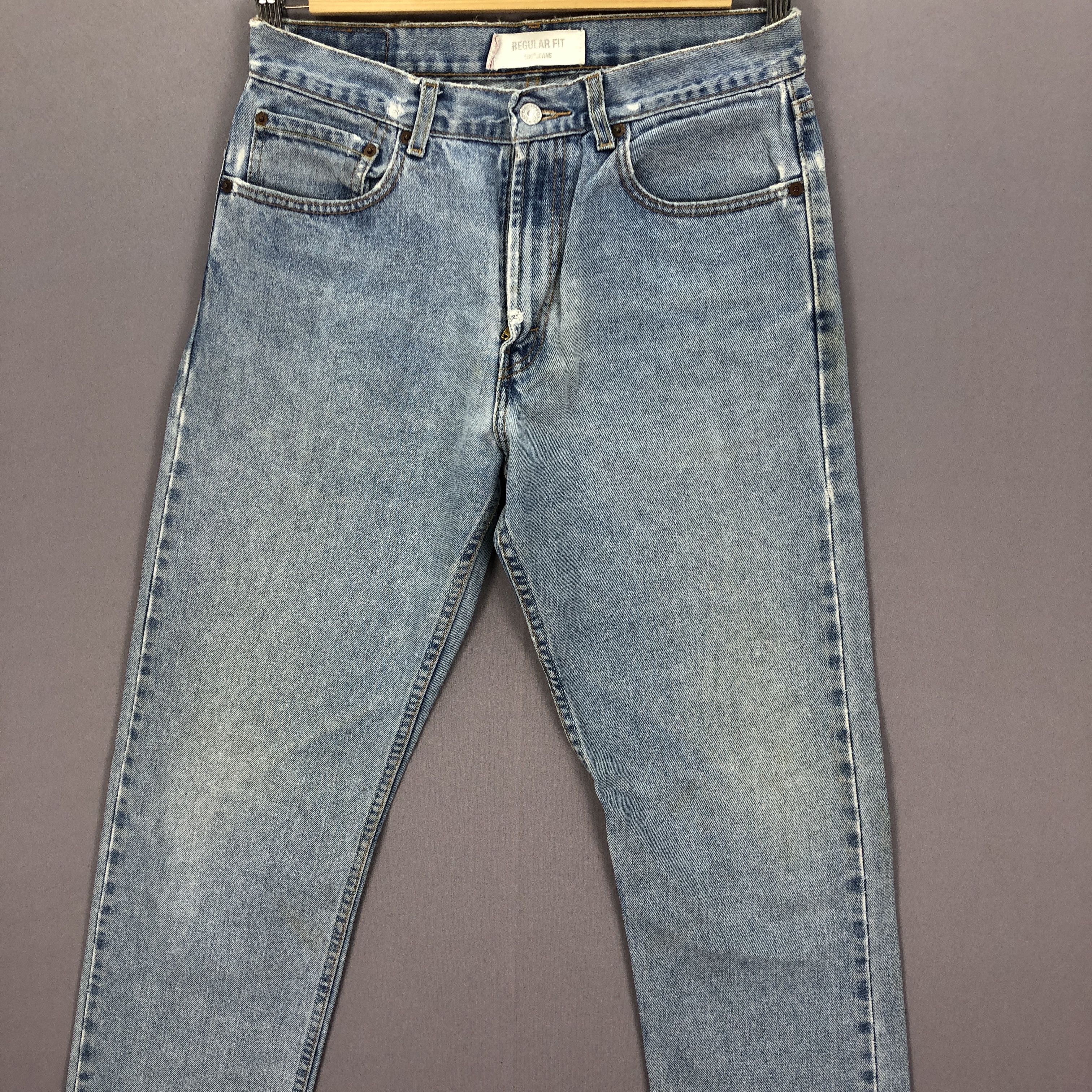 Levi's Vintage Levis Light Wash Jeans Levi's 505 Sun Faded Denim Size US 30 / EU 46 - 3 Thumbnail
