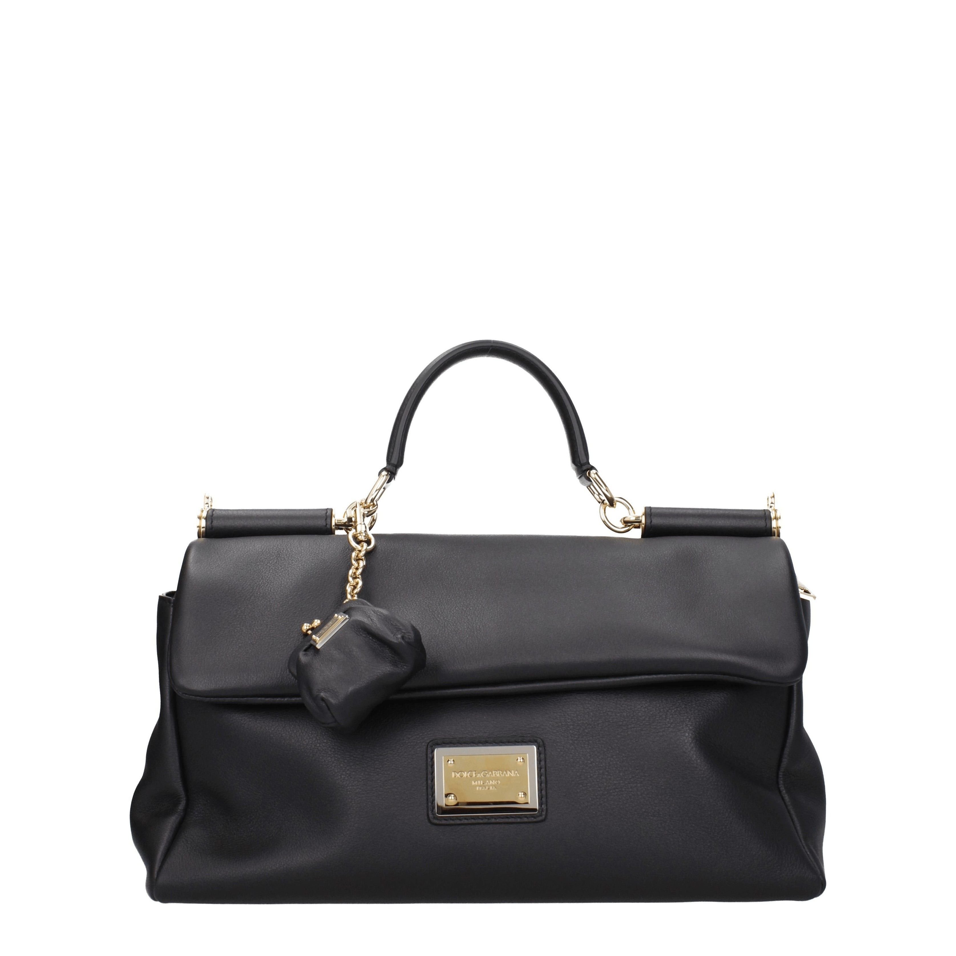 Dolce & Gabbana HandBag in Leather Size ONE SIZE - 1 Thumbnail