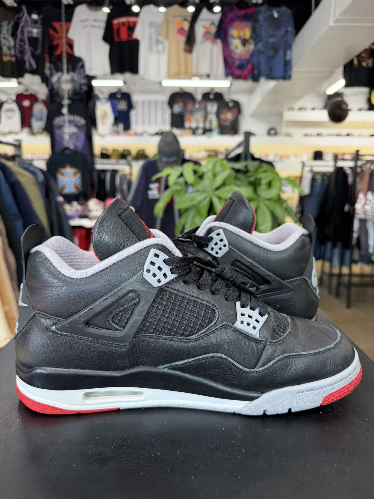 Jordan Brand Air Jordan 4 Bred Reimagined Size 11.5 (2024) Size US 11.5 / EU 44-45 - 3 Thumbnail