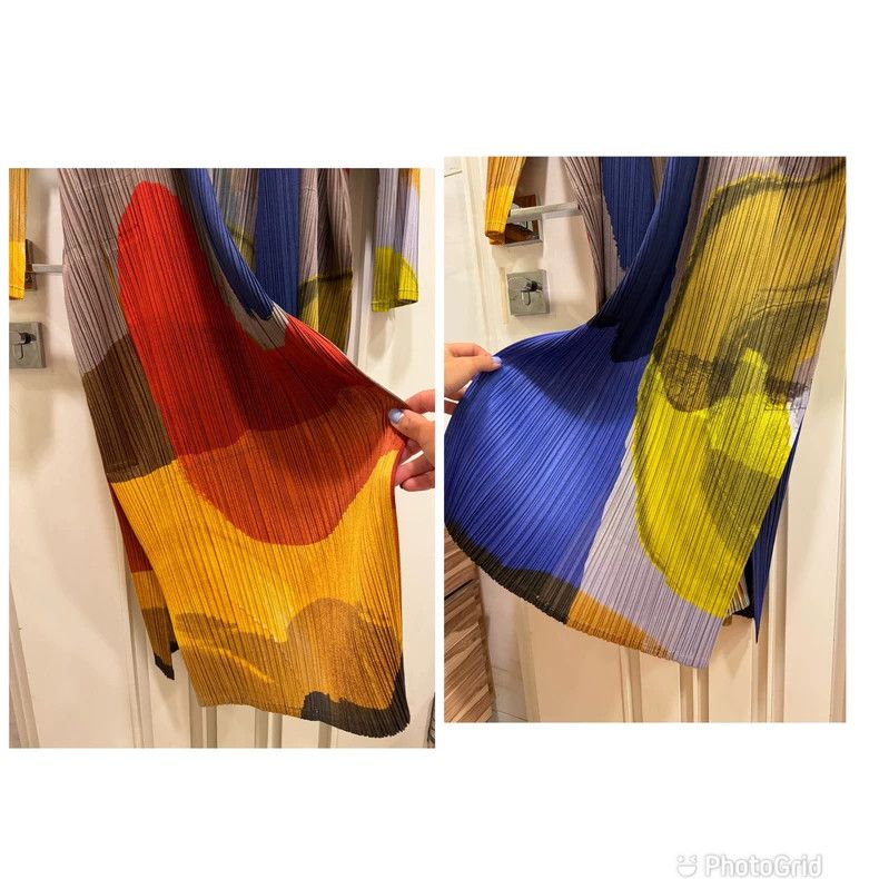 Issey Miyake Issey Miyake size:3 A color-blocked cardigan Size XS / US 0-2 / IT 36-38 - 6 Thumbnail