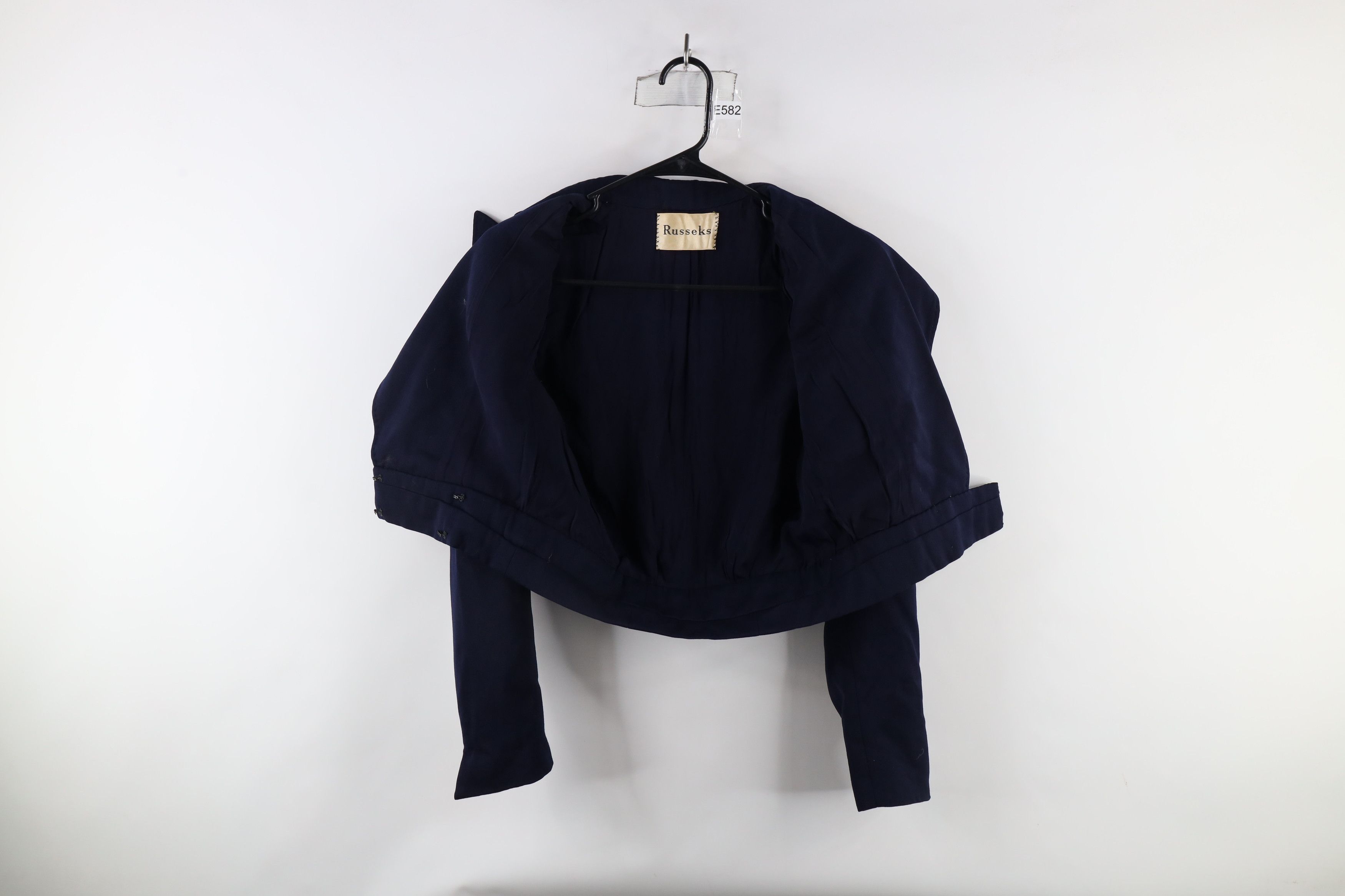 Vintage Vintage 30s 40s Military Crest Clasp Hook Blazer Jacket USA Size M / US 6-8 / IT 42-44 - 9 Thumbnail