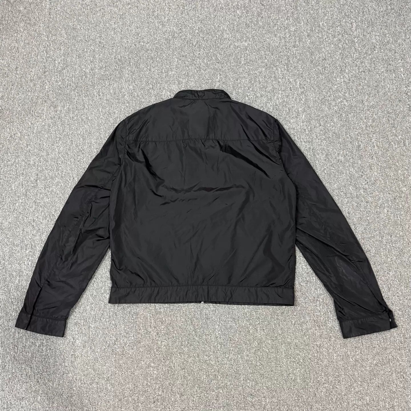 Prada Prada Black Nylon Jacket 48 9/10 Size US M / EU 48-50 / 2 - 2 Thumbnail