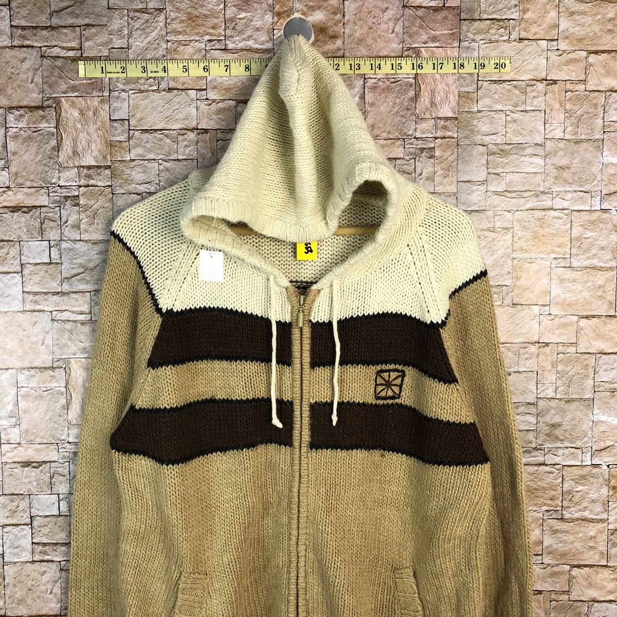 Homespun Knitwear × Japanese Brand Pendora Brown Hoodie Knitwear sweater #A653 Size US M / EU 48-50 / 2 - 3 Thumbnail