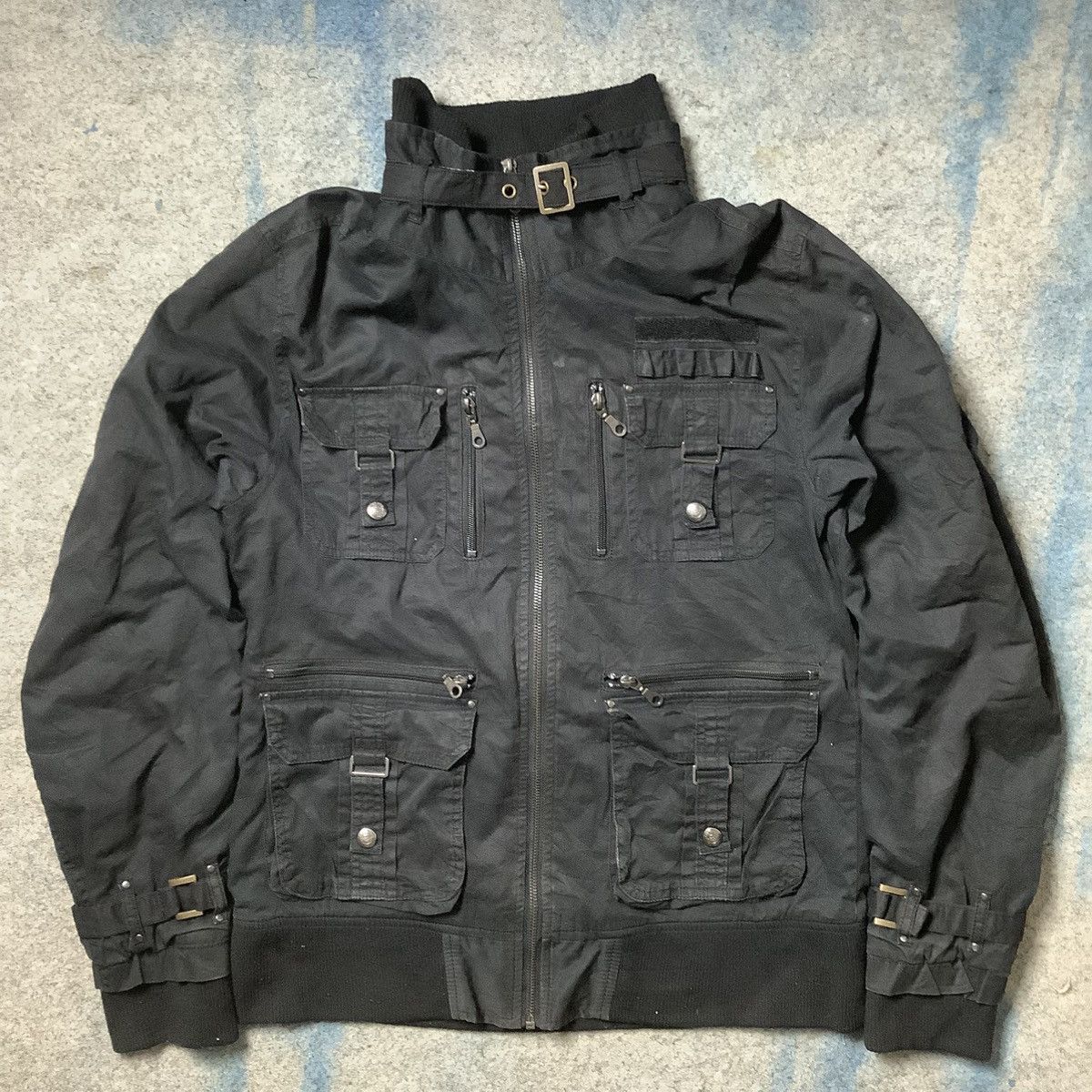 14th Addiction 2000's BarebackRealdress Multipocket Bondage Jacket Size US L / EU 52-54 / 3 - 1 Thumbnail