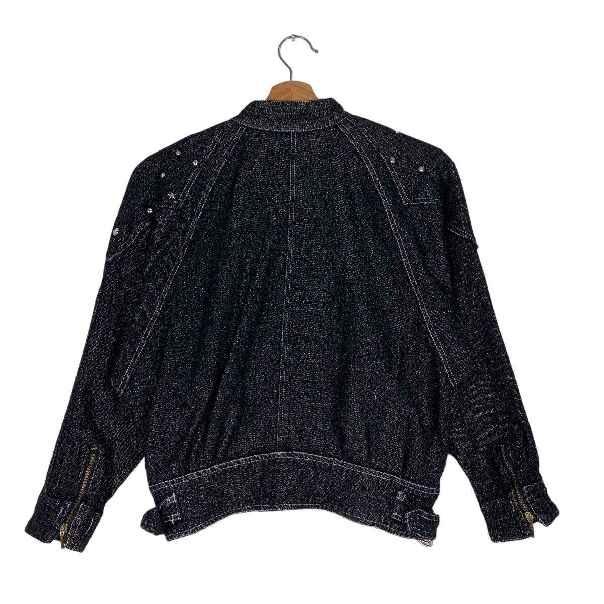 Japanese Brand SEZON Studded Riot Cropped Jacket #0632-C29 Size US S / EU 44-46 / 1 - 7 Thumbnail