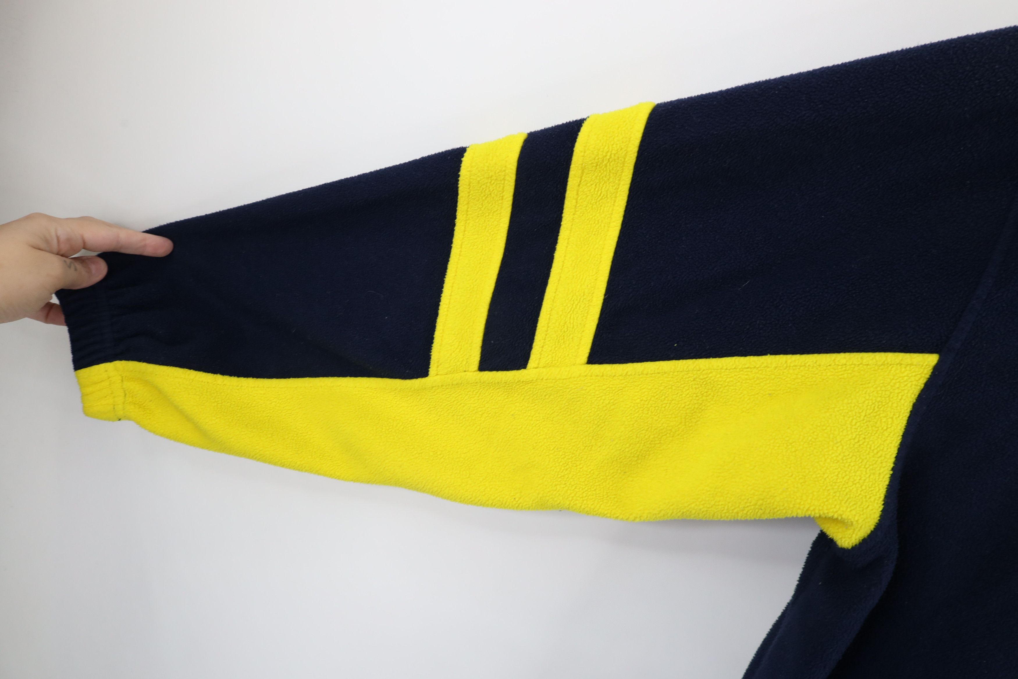 Vintage Vintage Out University of Michigan Half Zip Fleece Sweater Size US XL / EU 56 / 4 - 8 Thumbnail