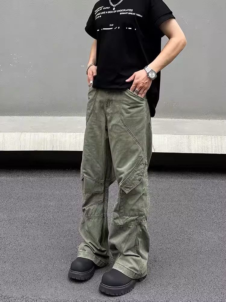 Vintage Multi Pockets Cargo Pants Size US 33 - 3 Thumbnail