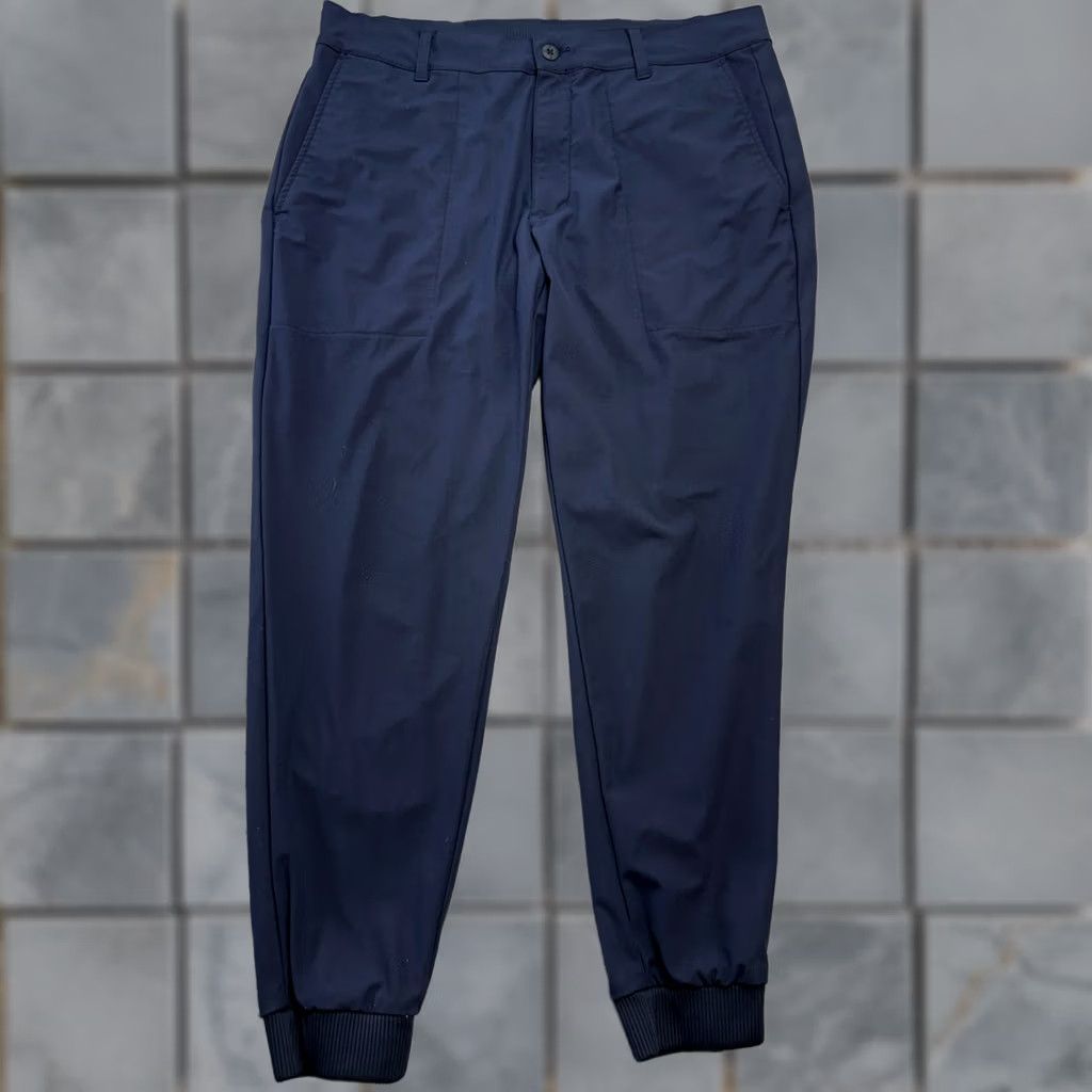 Footjoy FootJoy HYPR Joggers Mens 38x30 Navy Blue Tapered Travel Pants Socks? Size US 38 / EU 54 - 1 Thumbnail