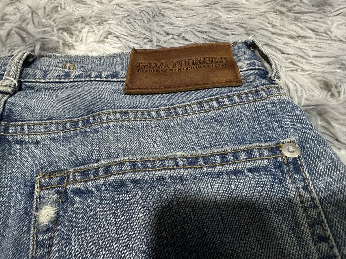 GOA 🔥Y2K Archived Goa Blue Denim Size US 29 - 10 Thumbnail