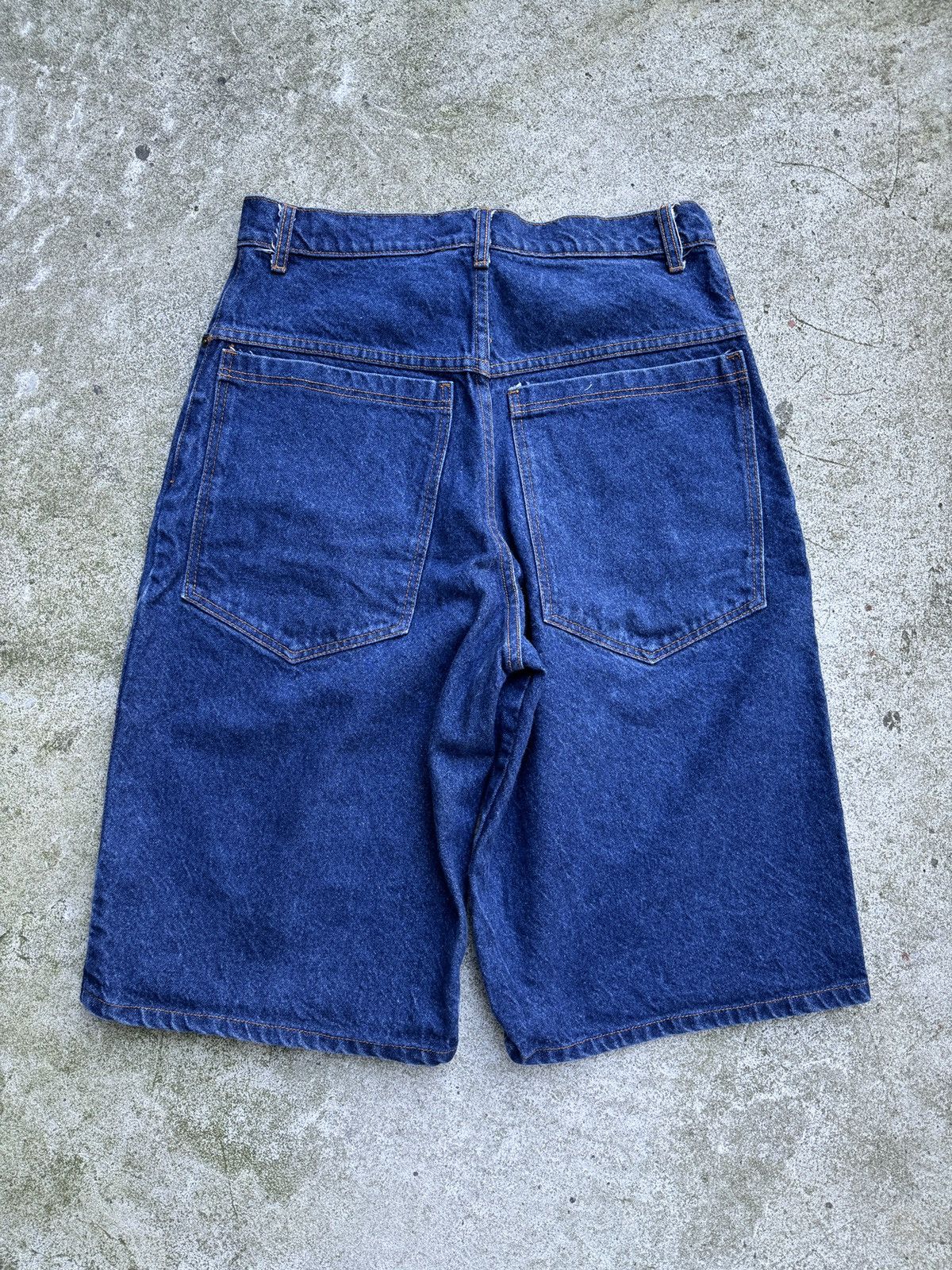 Vintage VINTAGE Y2K SUPER BAGGY DENIM JEAN SHORTS JORTS JNCO STYLE ...