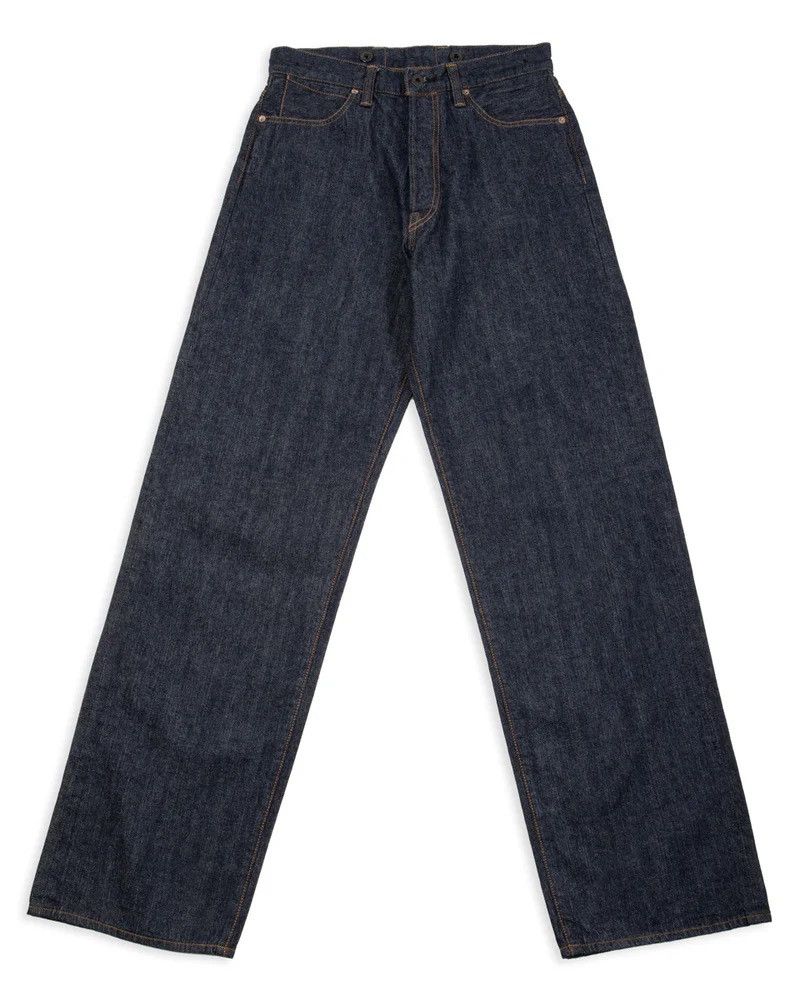 BLACK SIGN 1920s 10.5OZ SELVEDGE DENIM WIDE LEG HIGH WAIST Size US 34 / EU 50 - 1 Thumbnail