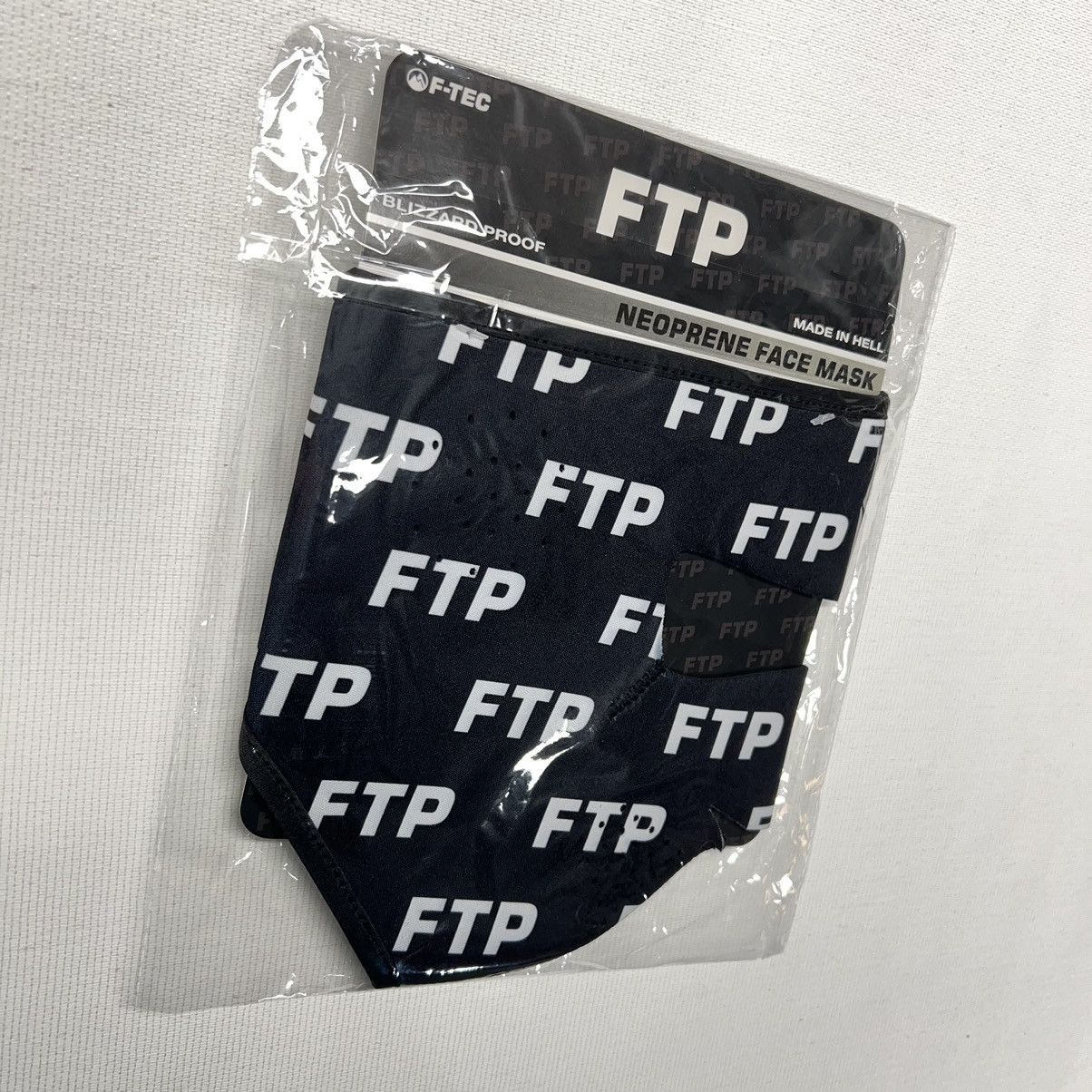 Fuck The Population NEW FTP Mask Neoprene Logo All Over Black Ski Face F-Tec Size ONE SIZE - 1 Thumbnail