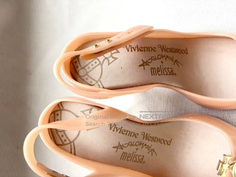 Vivienne Westwood Vivienne Westwood Vintage Beige Saturn High Heel Sandals Size US 4.5 / IT 34.5 - 3 Thumbnail