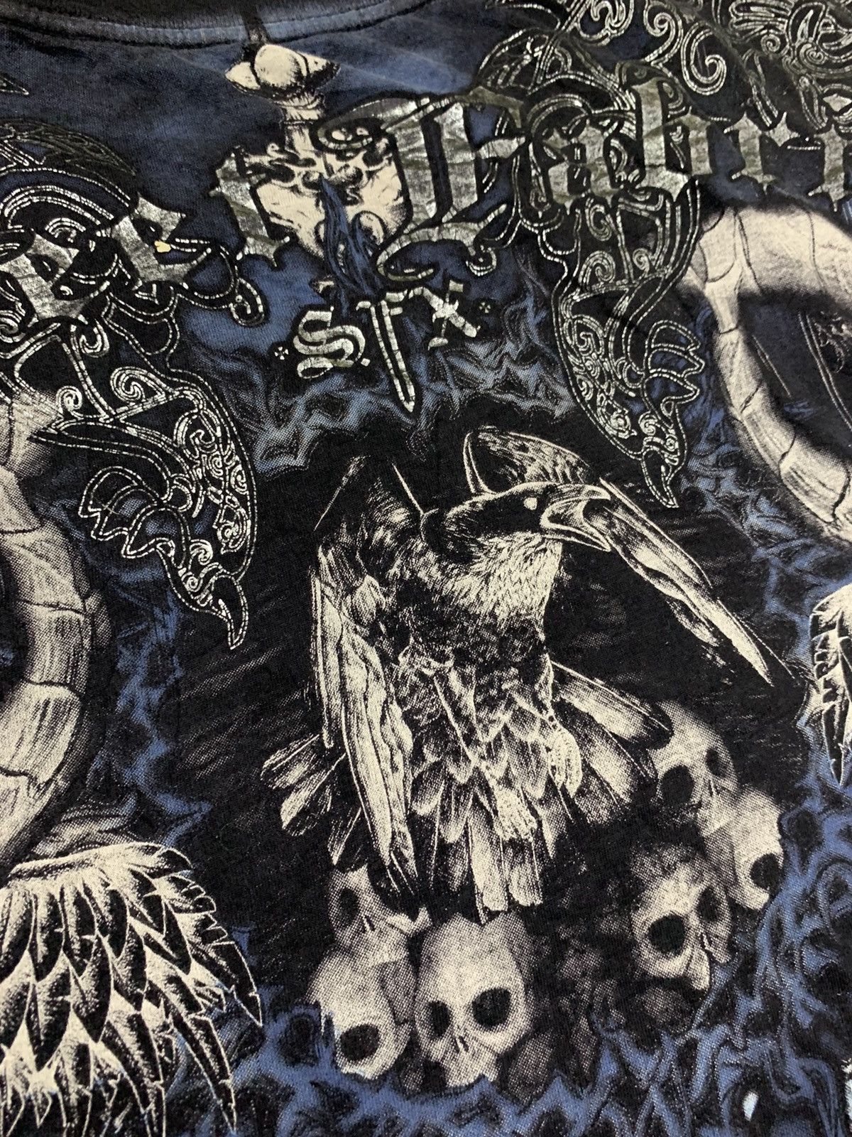 Affliction Black Gate Keeper Allover Printed Affliction Size US M / EU 48-50 / 2 - 8 Thumbnail