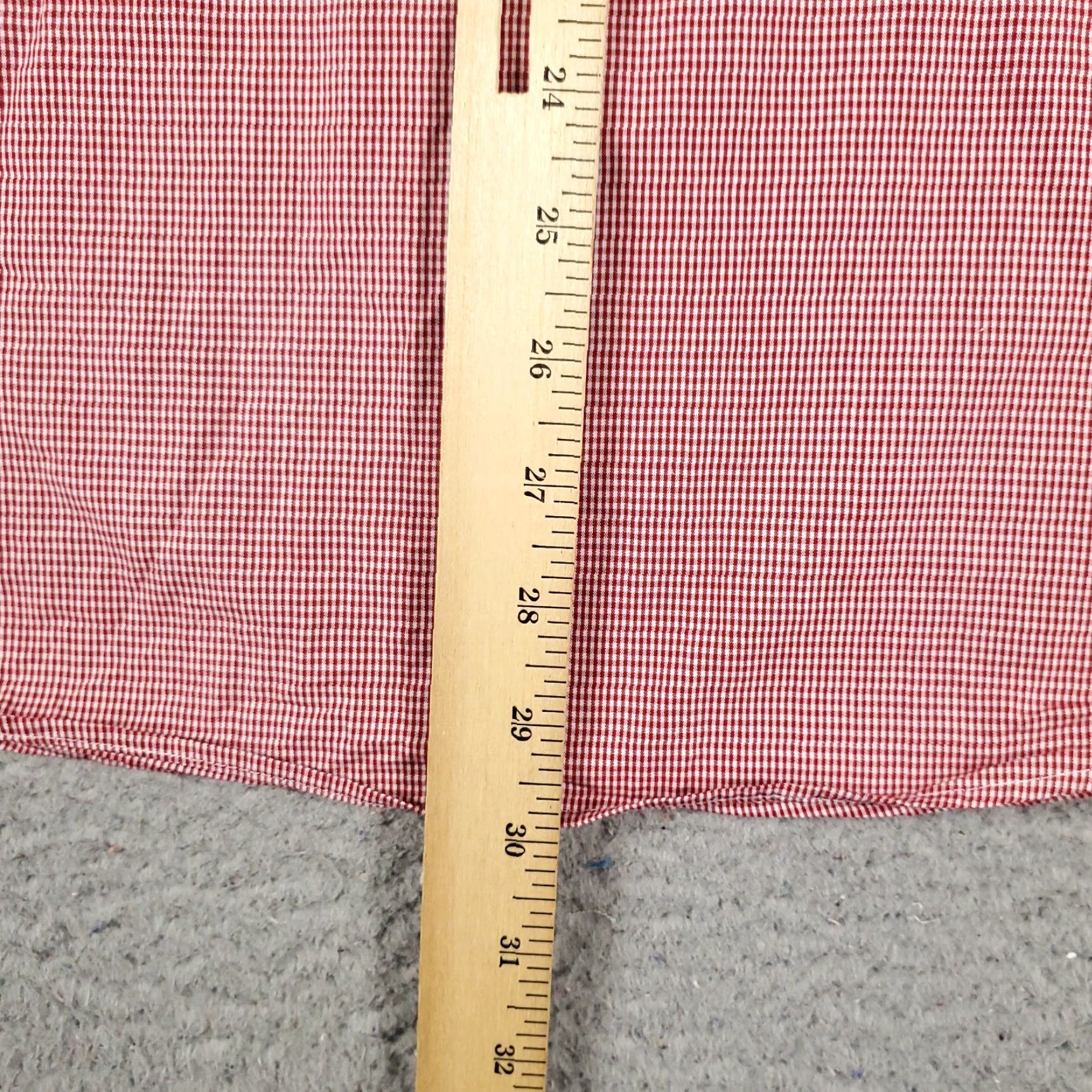 Tommy Hilfiger Tommy Hilfiger Shirt Mens Large Red Check Button Up Long Sleeve Casual Size US L / EU 52-54 / 3 - 4 Thumbnail