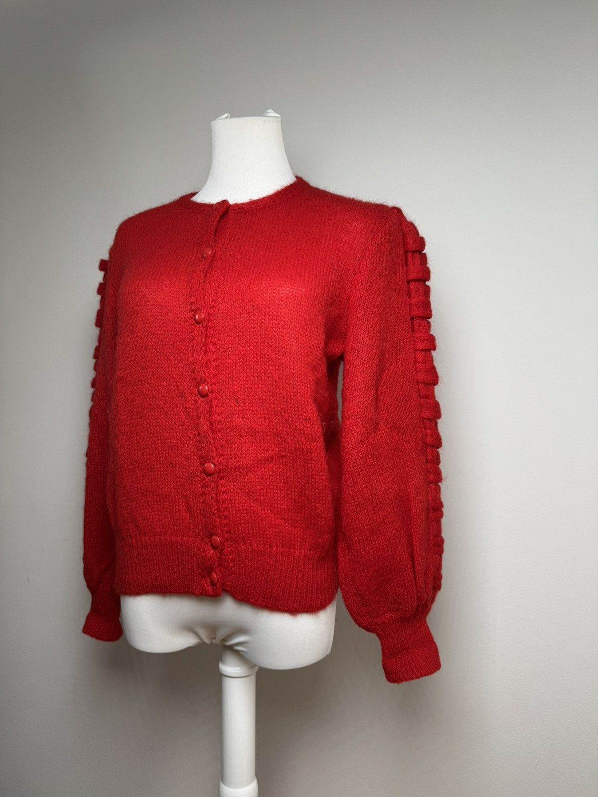 Dior Vintage Dior Wool Sweater Red Size M / US 6-8 / IT 42-44 - 12 Thumbnail