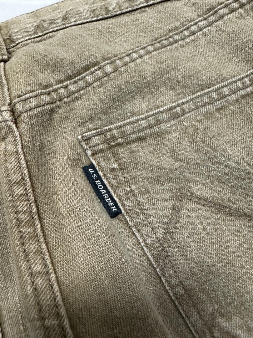 Japanese Brand Vintage 90s U.s Boarder Wide Loose Made in Japan Jeans Size US 30 / EU 46 - 18 Thumbnail