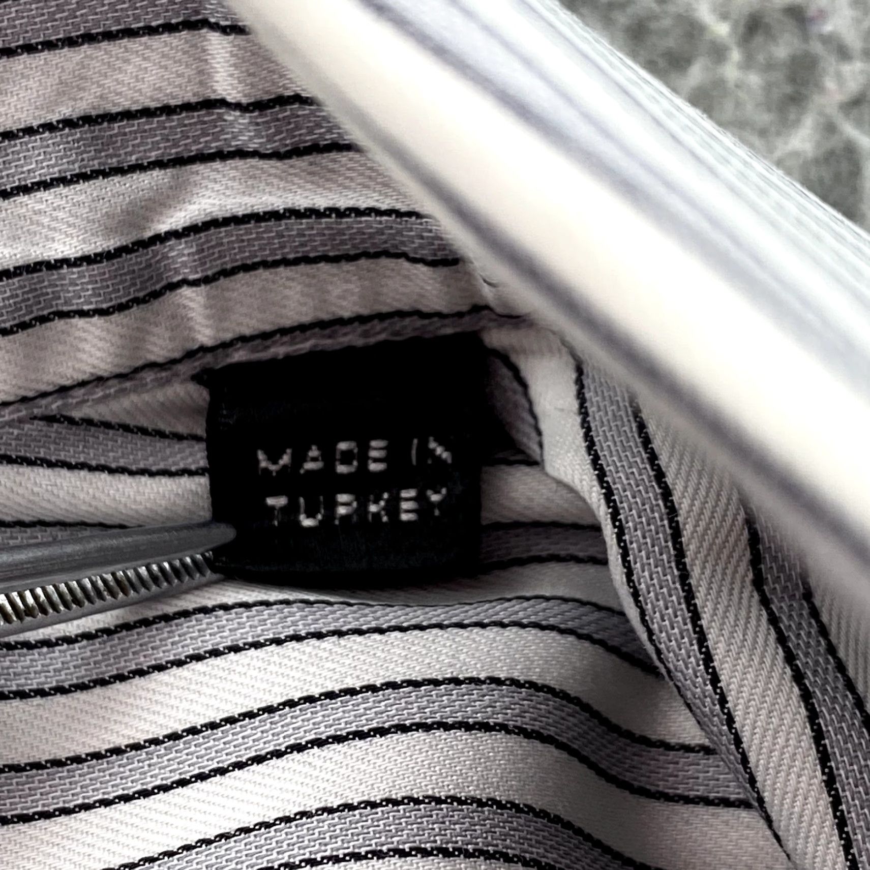 Ermenegildo Zegna Ermenegildo Zegna Dress Shirt Men's XL Gray White Striped Office 90s Corpcore Mens Shirt Size 46R - 5 Thumbnail