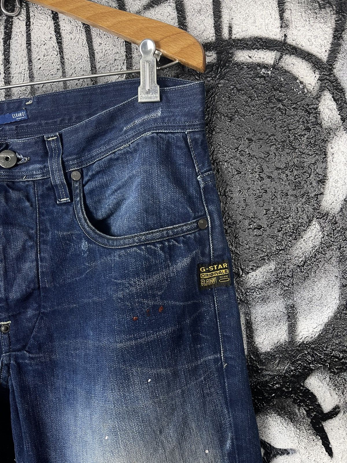G-Star × Vintage G Star RAW 01 Attacc Straight Vintage Jeans Men’s Size 32/32 Size US 32 / EU 48 - 7 Thumbnail