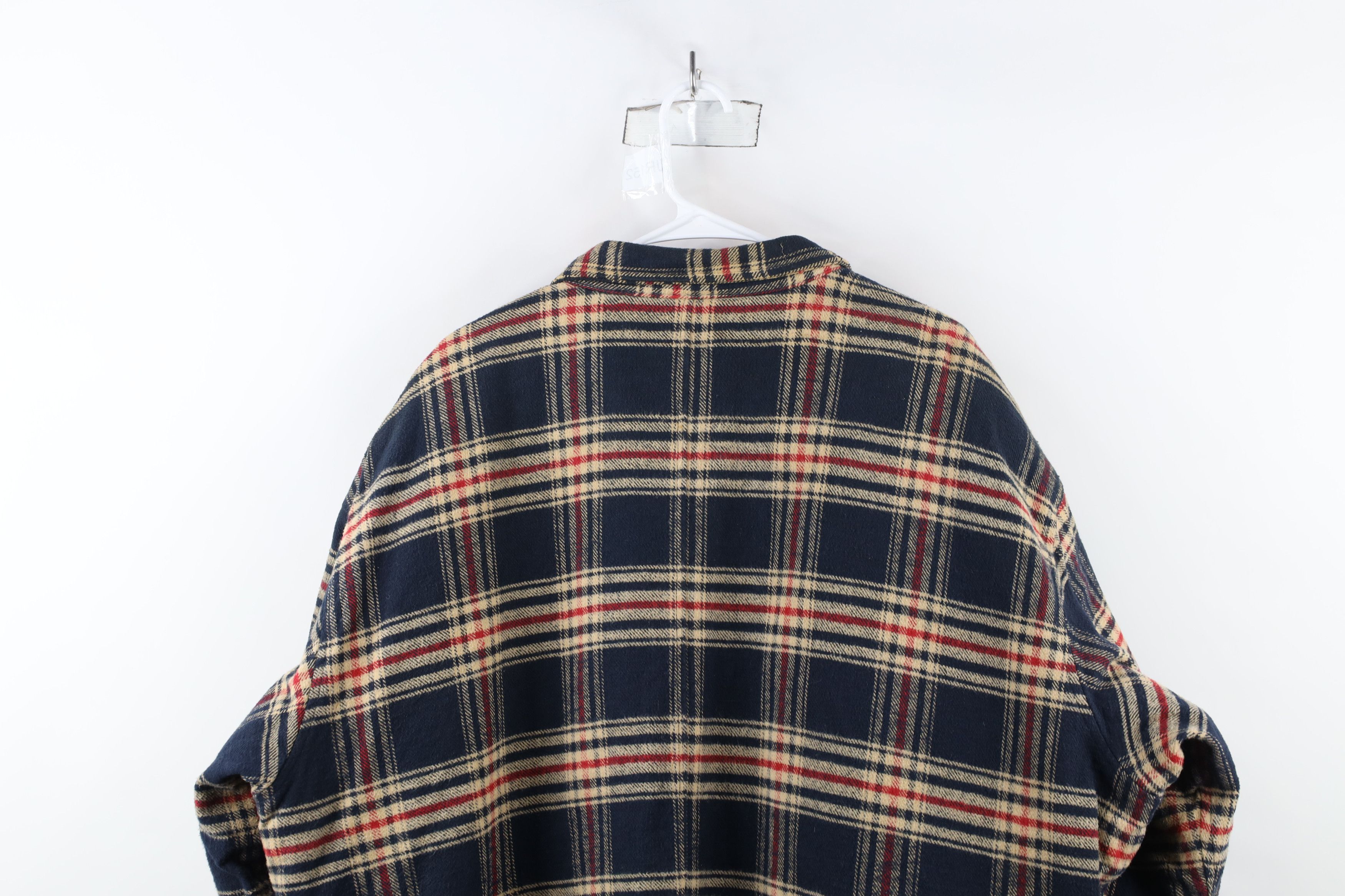 Cabelas × Vintage Vintage 90s Cabelas Flannel Button Shirt Jacket Jac Shirt Size US XXL / EU 58 / 5 - 12 Thumbnail