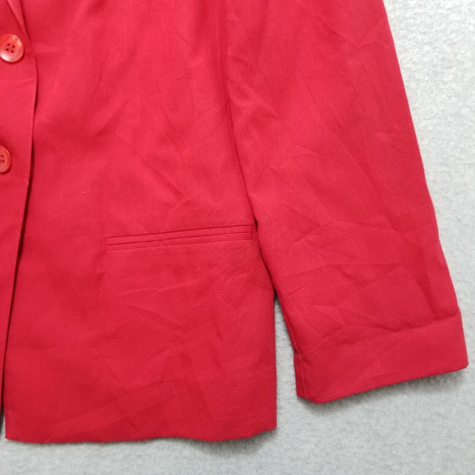 Other Sag Harbor Blazer Womens Pockets Buttons Casual Outdoor Size M / US 6-8 / IT 42-44 - 3 Thumbnail