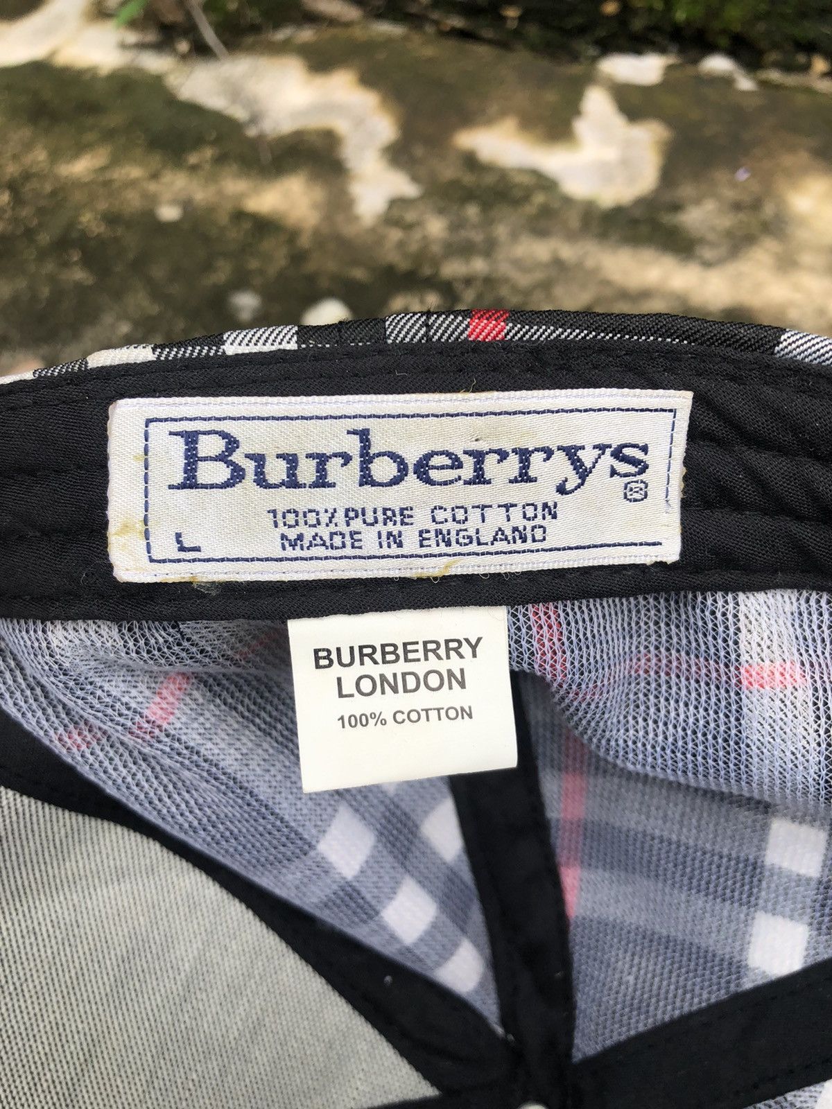 Burberry × Vintage Vintage Burberrys Nova Check Hats Made In England Size ONE SIZE - 6 Thumbnail