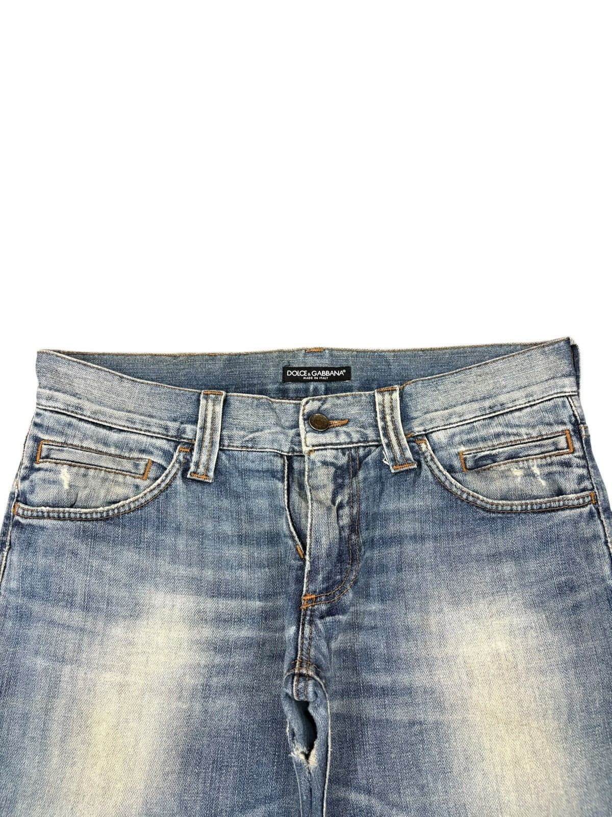 Dolce & Gabbana Vintage Italy Dolce Gabbana Mud Wash Loose Jeans Size US 35 - 4 Thumbnail