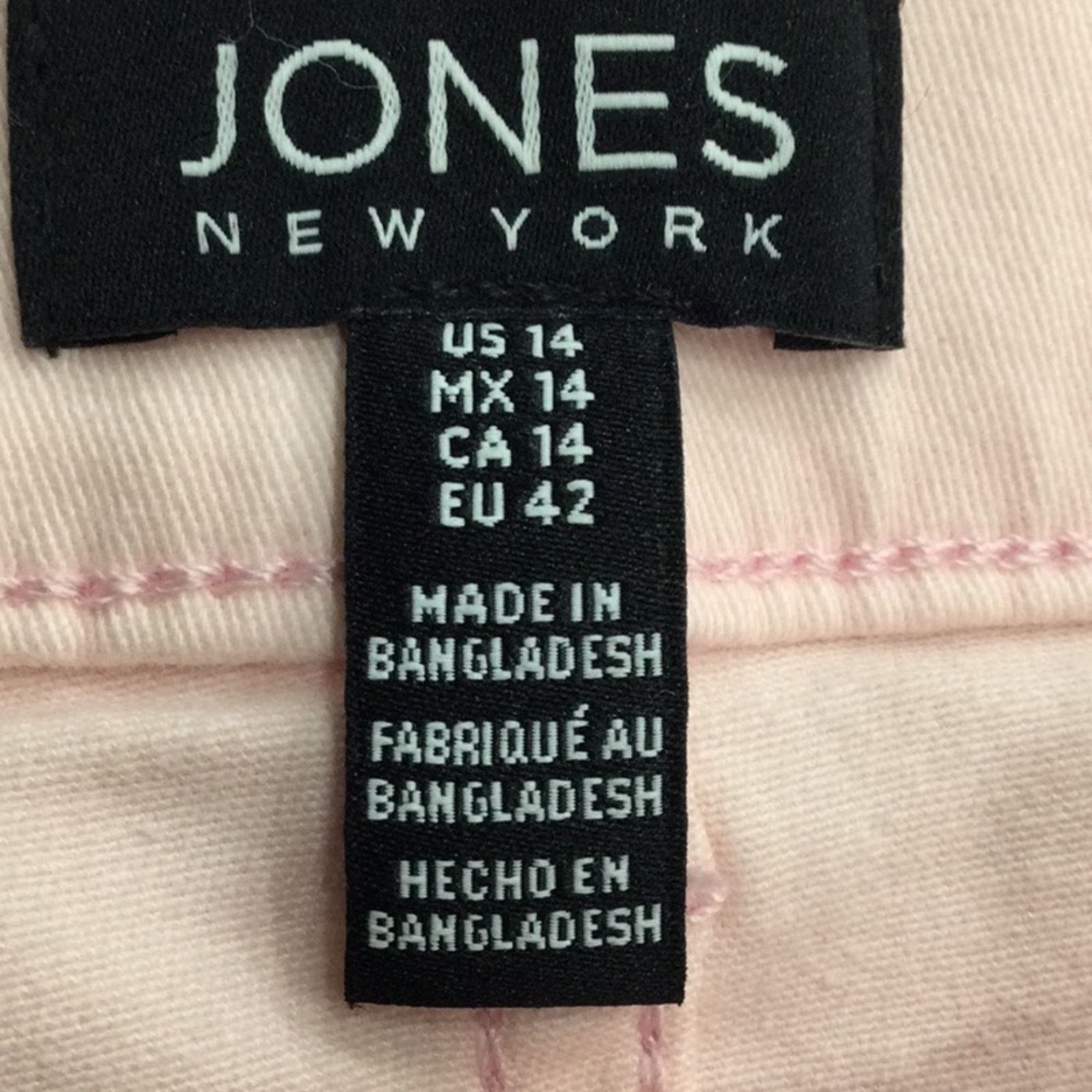 Jones New York Jones New York Pink Lexington Ankle Pant Size 14 Size 36" / US 14 / IT 50 - 7 Thumbnail