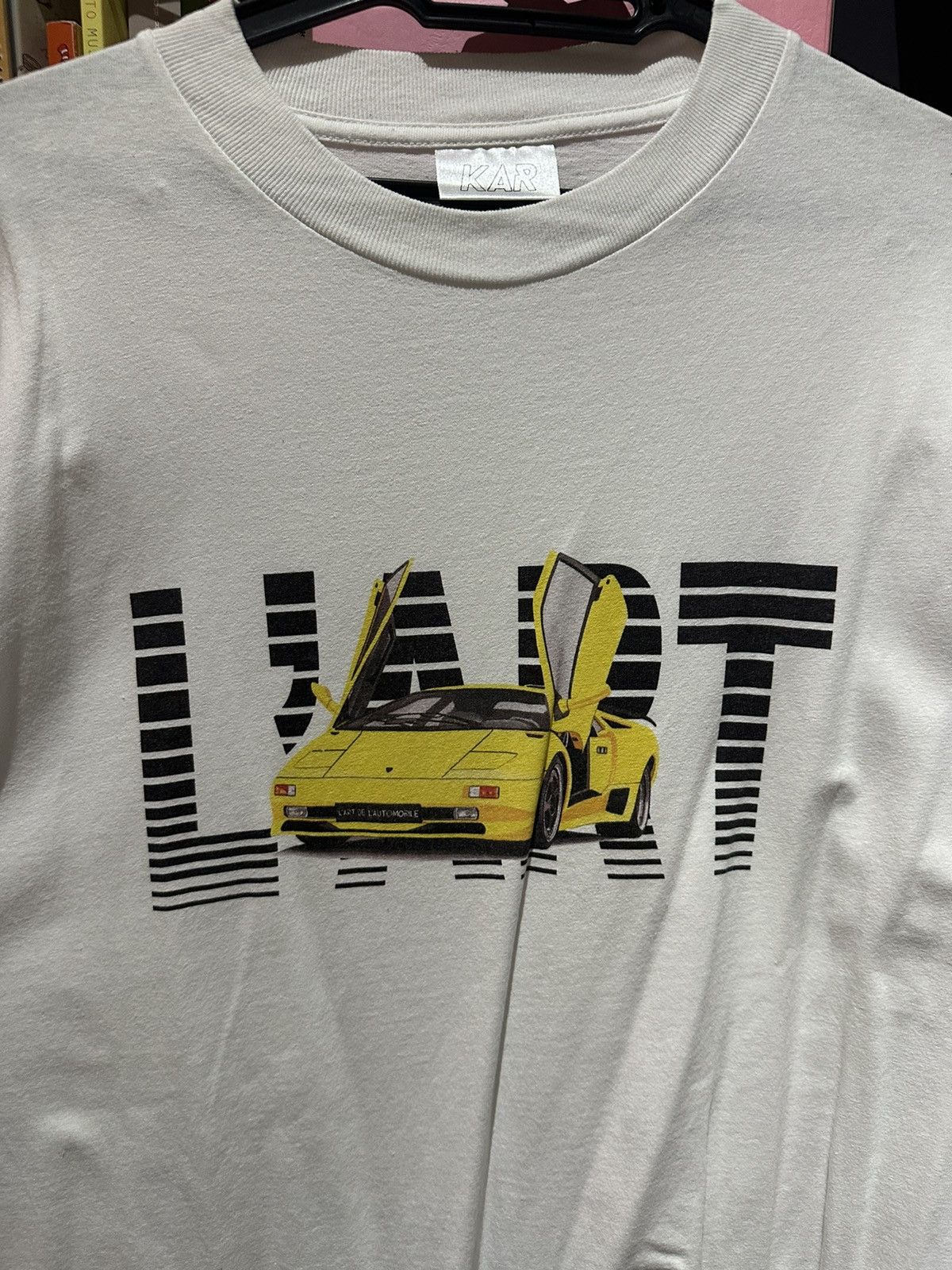 Kar KAR L’Art de L’Automobile Men's T-shirt Size US XL / EU 56 / 4 - 4 Thumbnail